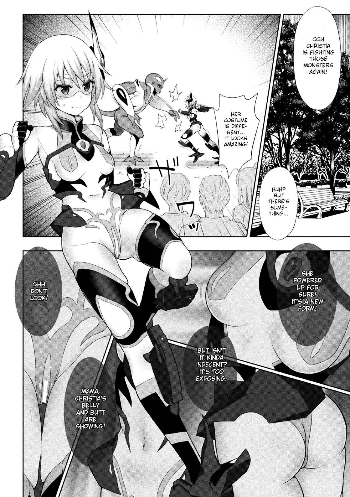 [chaccu] Kousou Senki Christia Ch. 4 | Shining Warrior Christia Ch. 4 (Kukkoro Heroines Vol. 2) [English] [Digital]