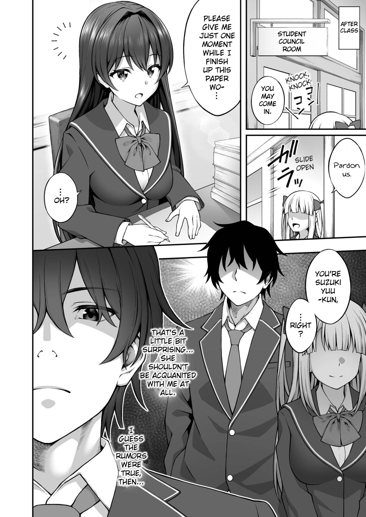 [Doushoku (Inagita)] Saiminjutsu de Majime na Seitokaichou o Te ni Ireta Ore | Thanks to Hypnotism, I Had the Serious-Looking Student Council President in the Palm of My Hands [English] [Rainsong] [Digital]