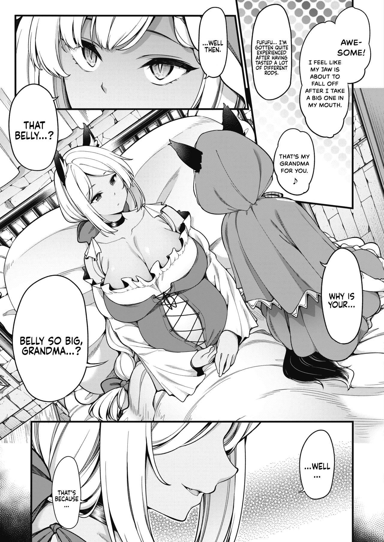 [Sirokuma] Akazukin no Yari○n Obaachan | Little Red Riding Hood’s Slut Grandma (COMIC HOTMILK 2021-10) [English] [Coffedrug] [Digital]