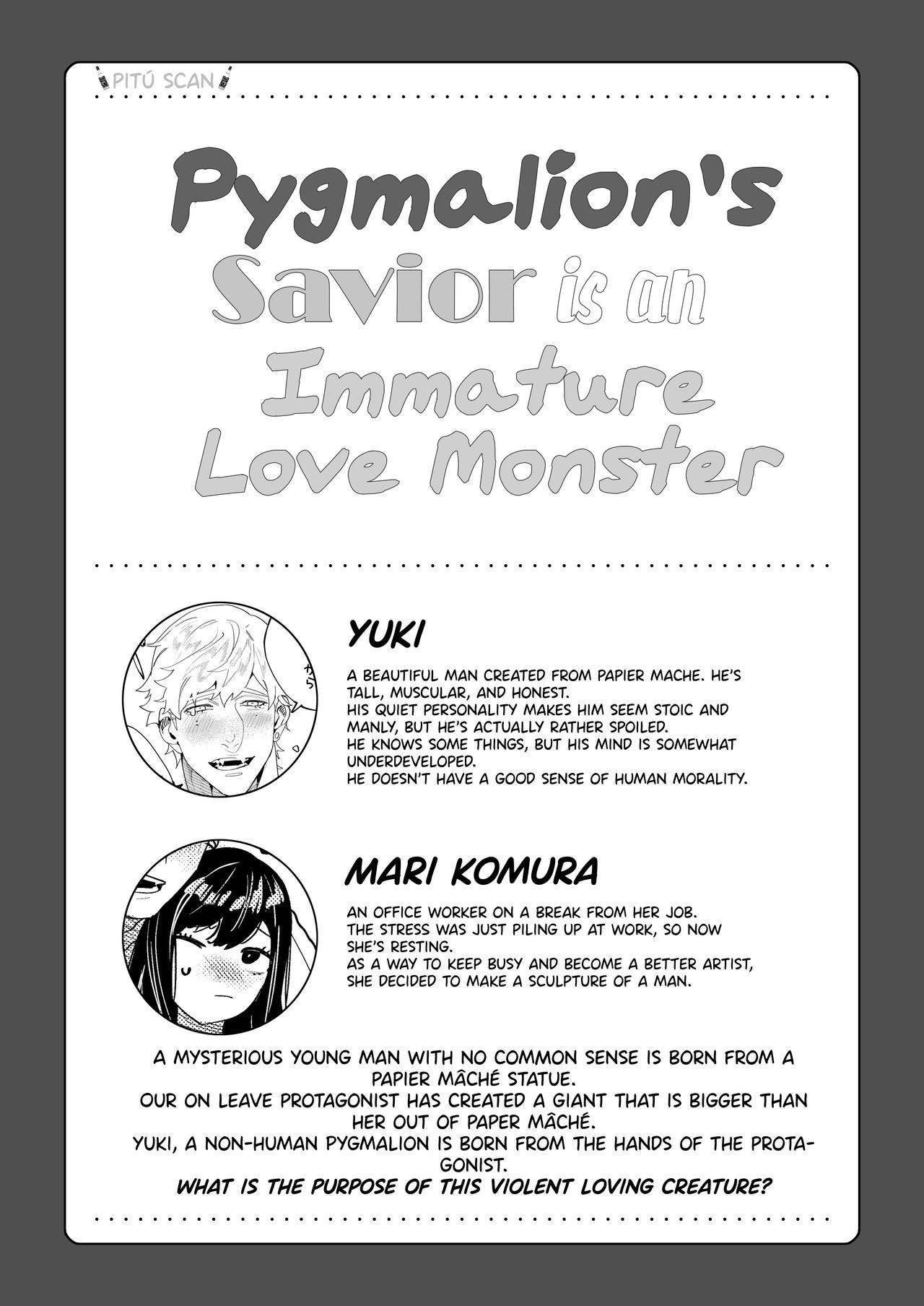 [Aizawa Seinikuten (Aizawa Anji)] Pygmalion no Kyuuseishu wa Seishin Nenrei 7-sai no Big Love Monster. | Pygmalion's Savior is an Immature Monster [English] [PITÚ SCAN]