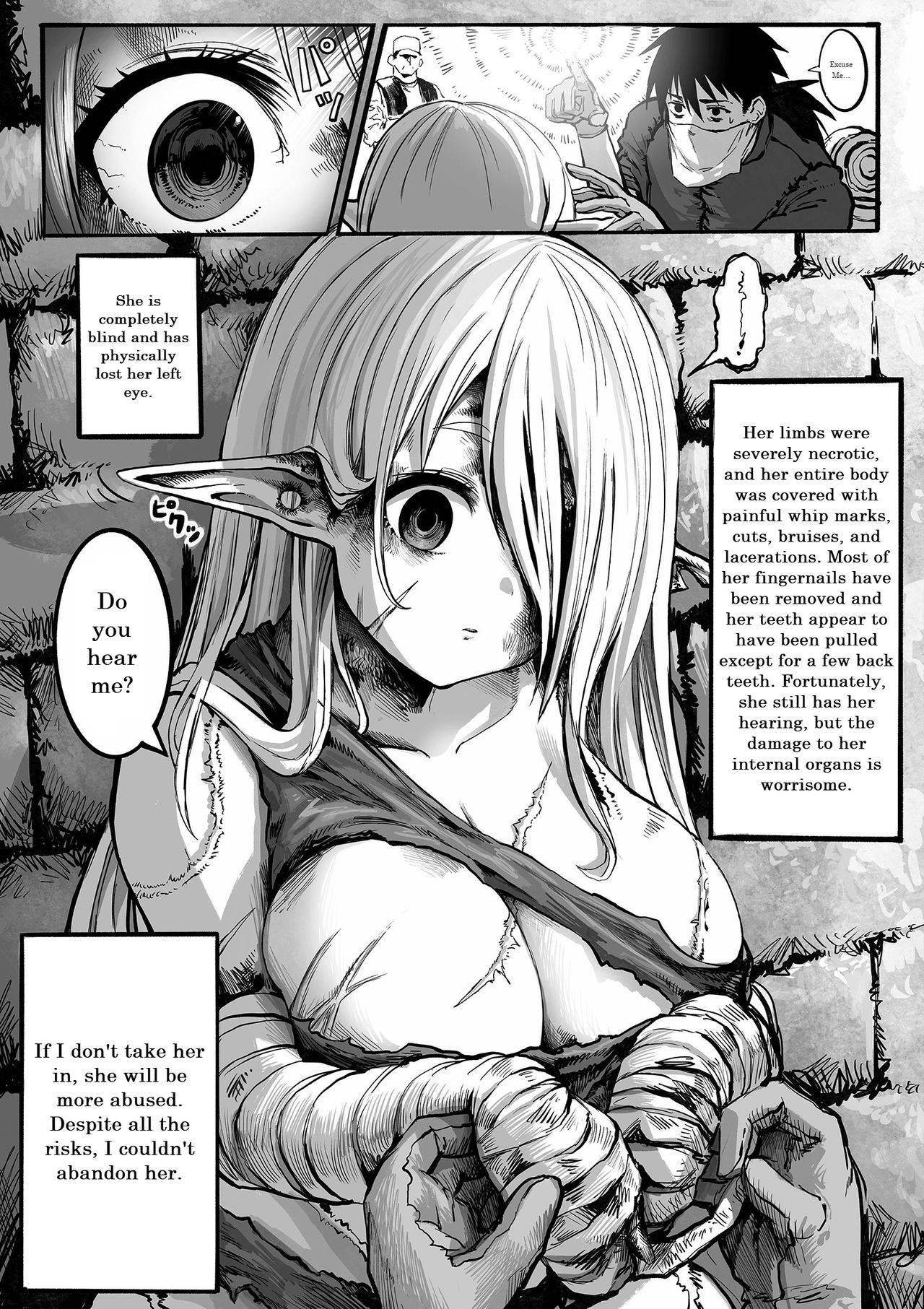 [Gibachan] The Medicine Peddler who Makes a Battered Elf Happy, Part 1-5 [English]