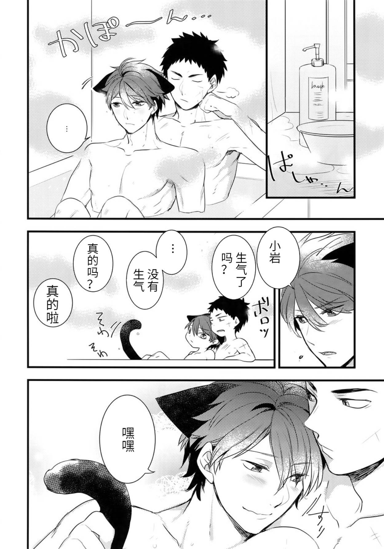 [Rototika (Kamishi Yue)] [岩及]我想成为小岩的猫2 I want to become Iwa-chan's Cat! 2 (Haikyuu!!)[chinese][中文]