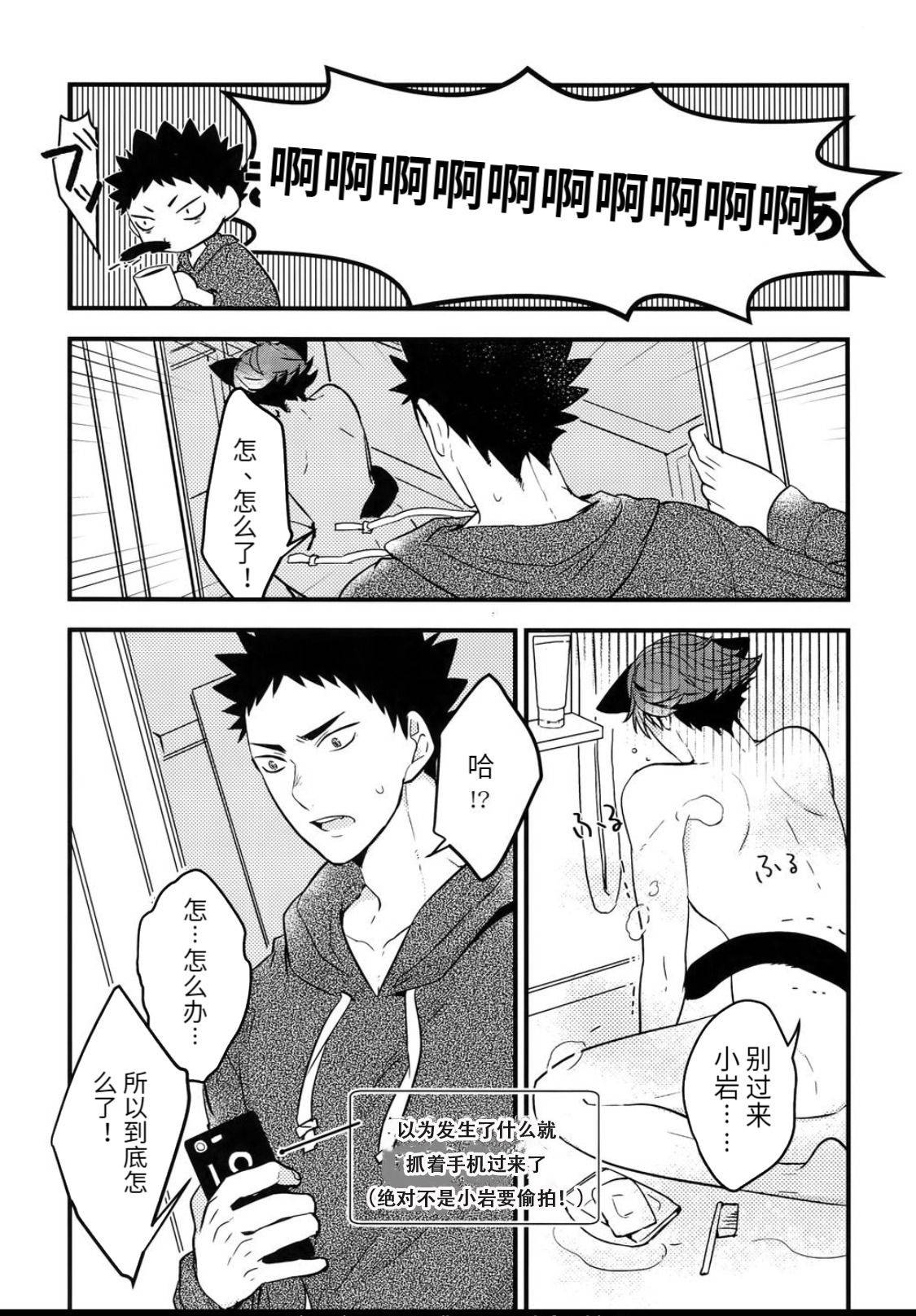 [Rototika (Kamishi Yue)] [岩及]我想成为小岩的猫3 I want to become Iwa-chan's Cat! 3 (Haikyuu!!)[chinese][中文]