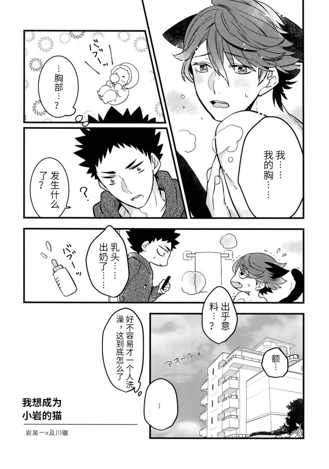 [Rototika (Kamishi Yue)] [岩及]我想成为小岩的猫3 I want to become Iwa-chan's Cat! 3 (Haikyuu!!)[chinese][中文]