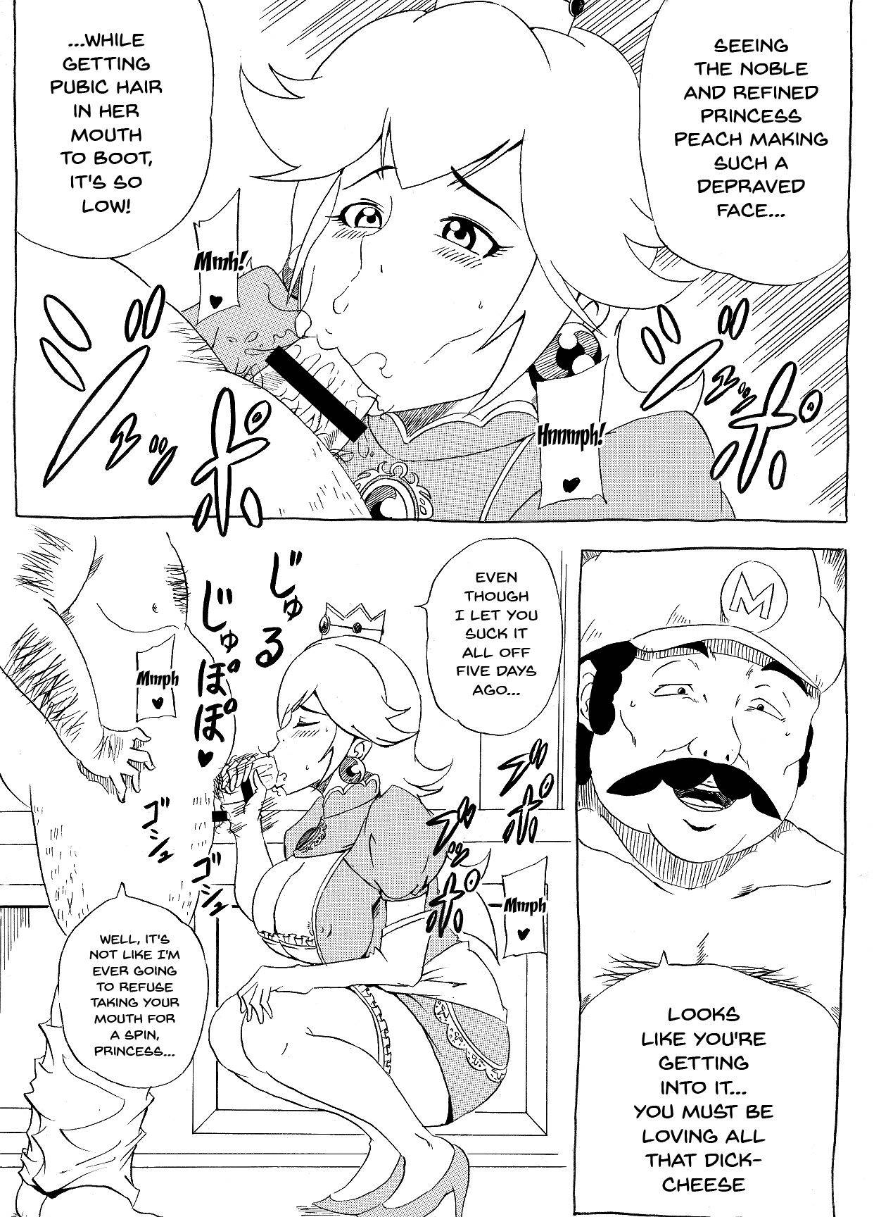 [Ninnindo (Tonsuke)] Momoman (Super Mario Brothers) [English] {Doujins.com}