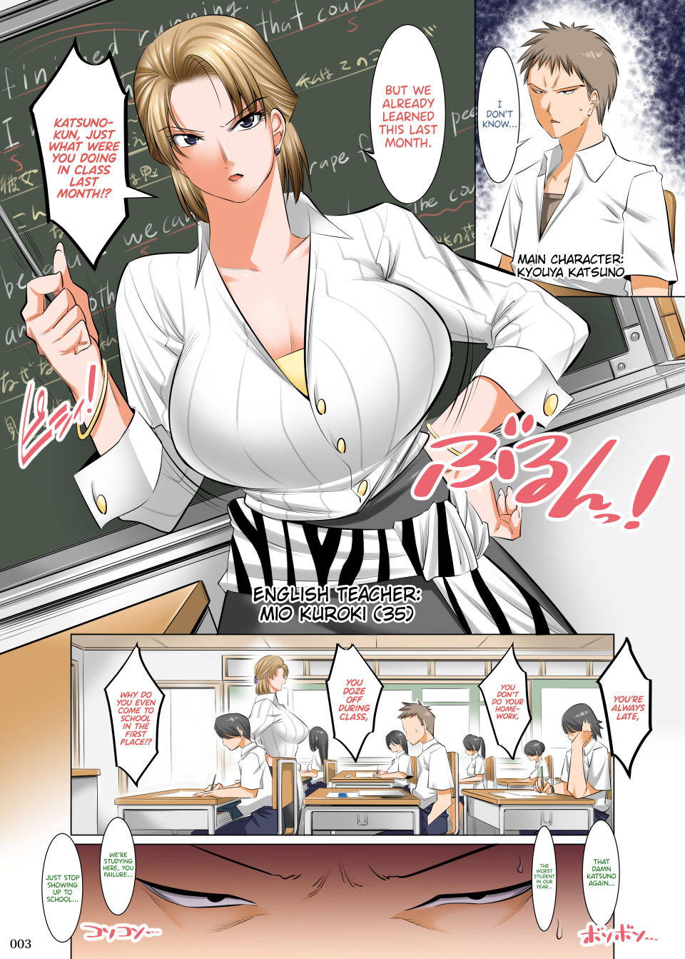 [Kaientai (Shuten Douji)] Saimin Seikyouiku ~Sensei no Kyouka wa Seikyouiku desho?~ | Hypnosis Sex Ed: Isn't Your Subject Sex Ed?  [English] [WataTL] [Digital]