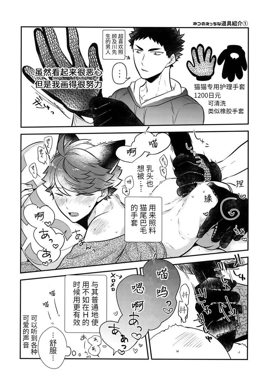 [Rototika (Kamishi Yue)] Iwa-chan no Neko ni Naritai 7 | 我想成为小岩的猫7 (Haikyuu!!) [Chinese]