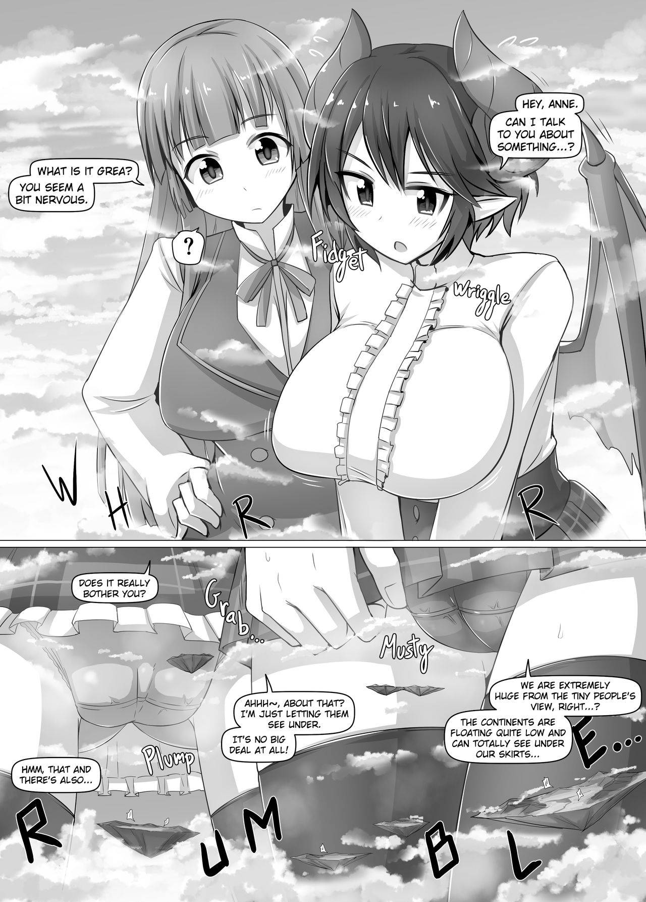 (C96) [Ochikonium (Terada Ochiko, rakiA)] Gigantic Gas Situation (Manaria Friends) [English]