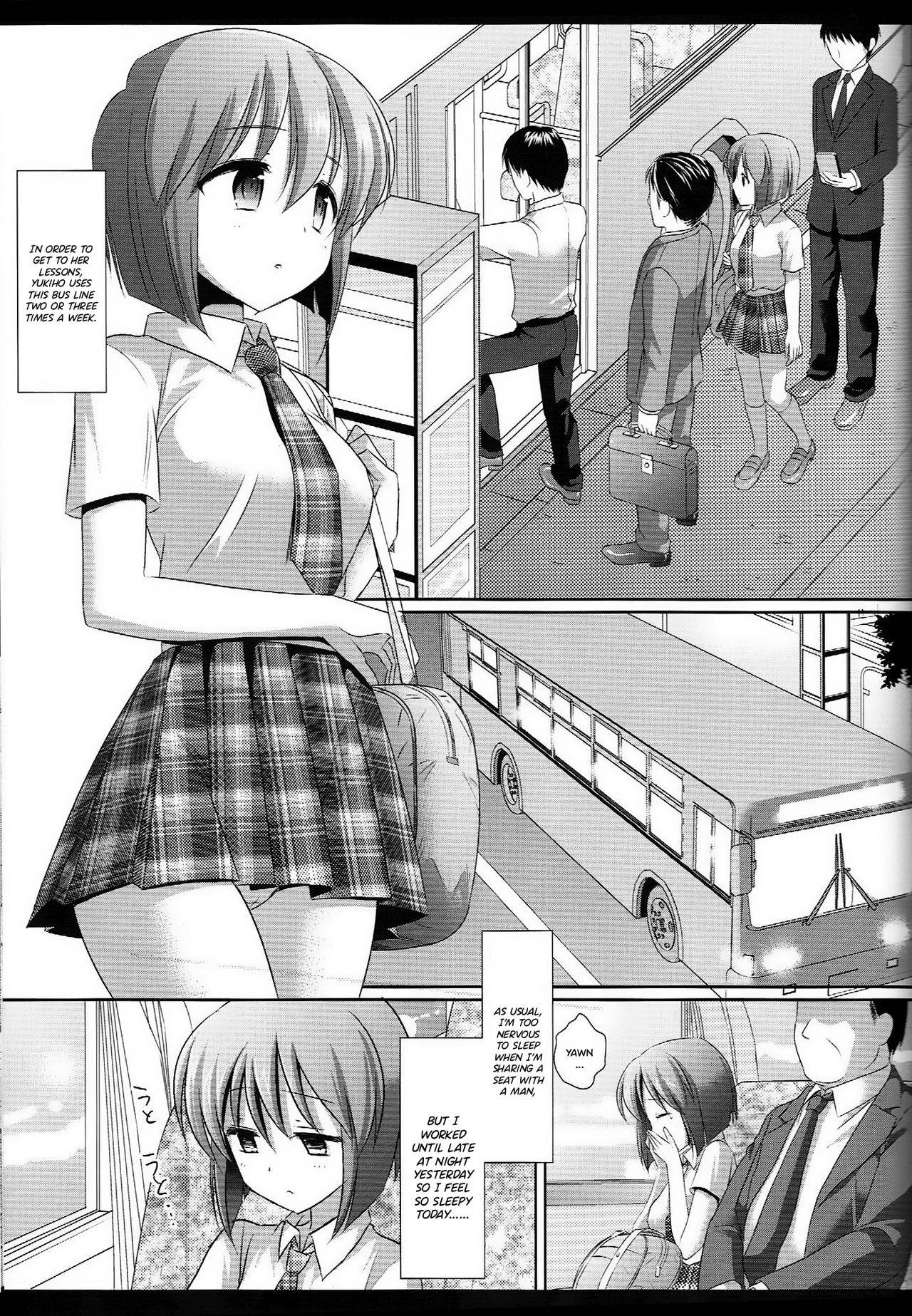 (COMIC1☆8) [Nagiyamasugi (Nagiyama)] Idol Ryoujoku 12 Yukiho Bus Chikan (THE IDOLM@STER) [English] {Hennojin} [Decensored]