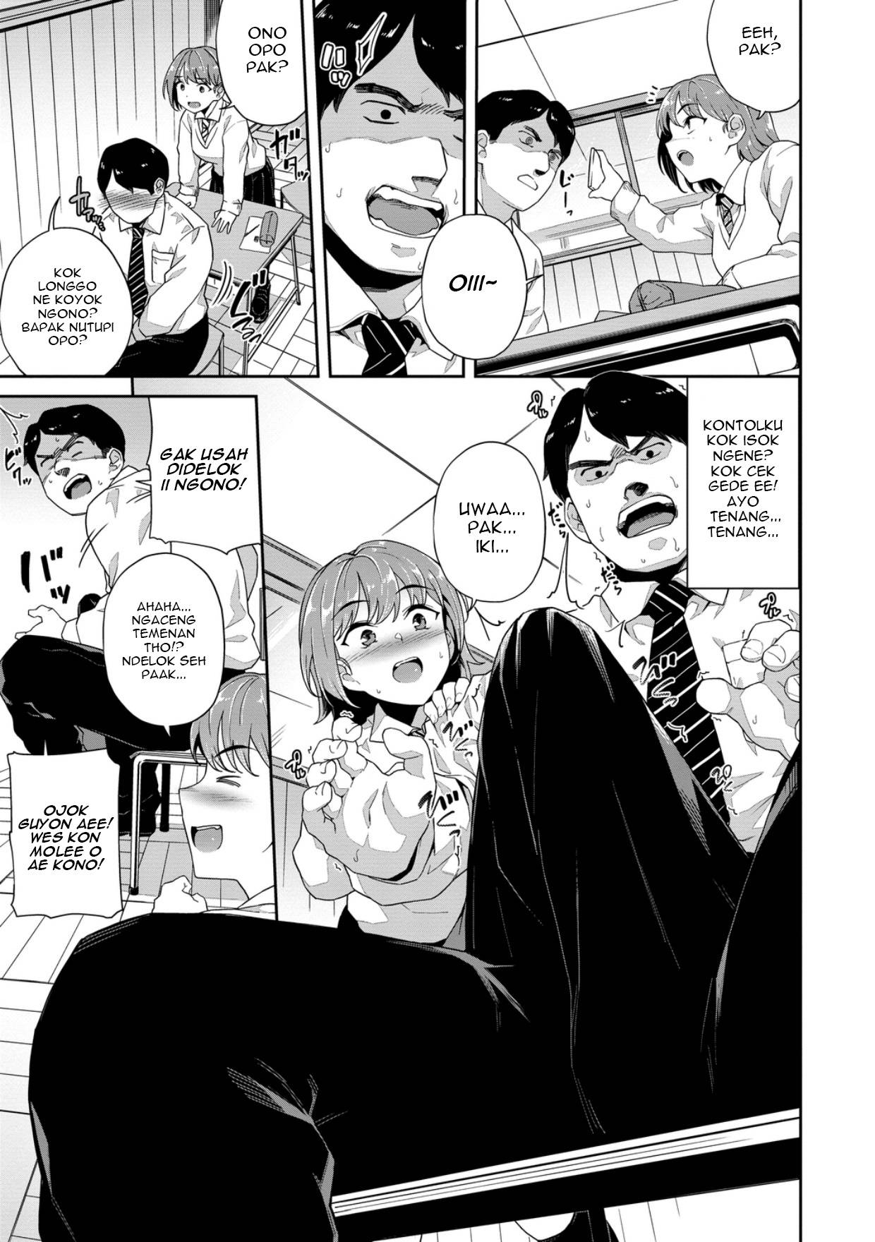 [Soramame-san] Sensei Panic - Teacher panics ♡ (COMIC BAVEL 2020-01) [Javanese] [Gagak_Ireng] [Digital]