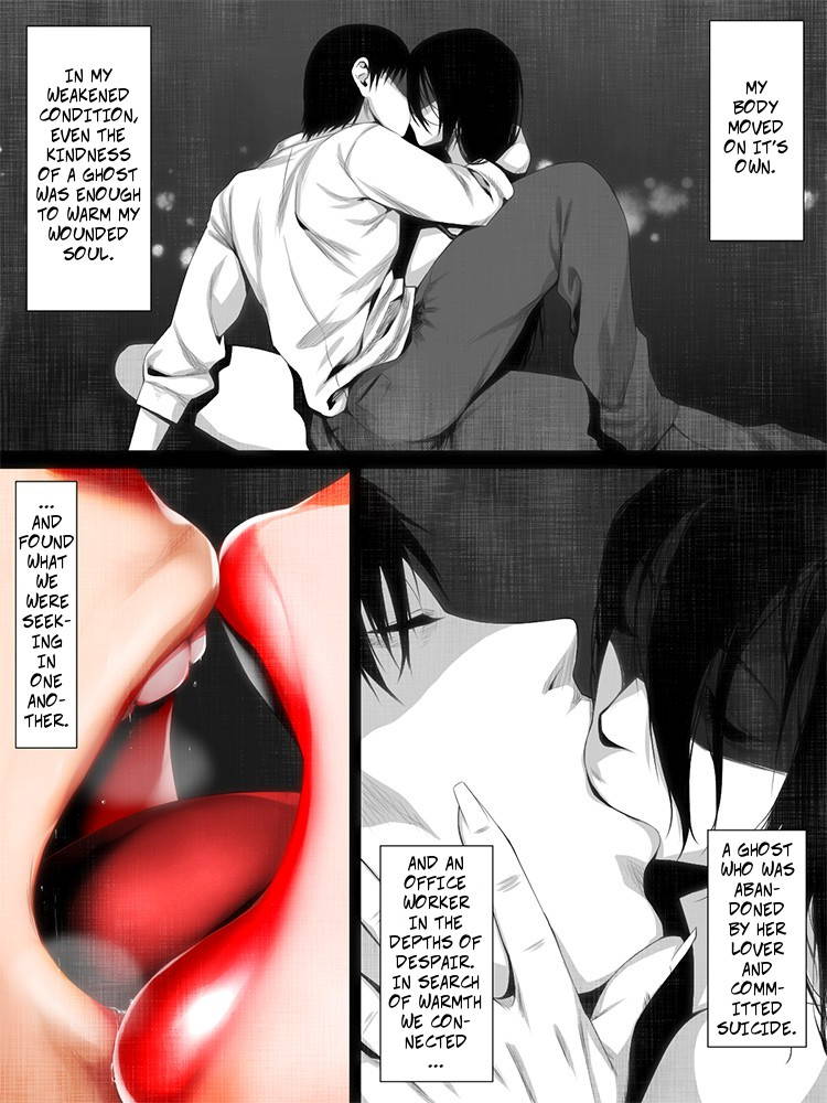 [Hyper Dropkick (Jii)] Share ni Naranai Eroi Hanashi / Shucchousaki no Jibakurei -- Unbelievably Erotic Ghost Stories - The Business Trip Ghost [English]