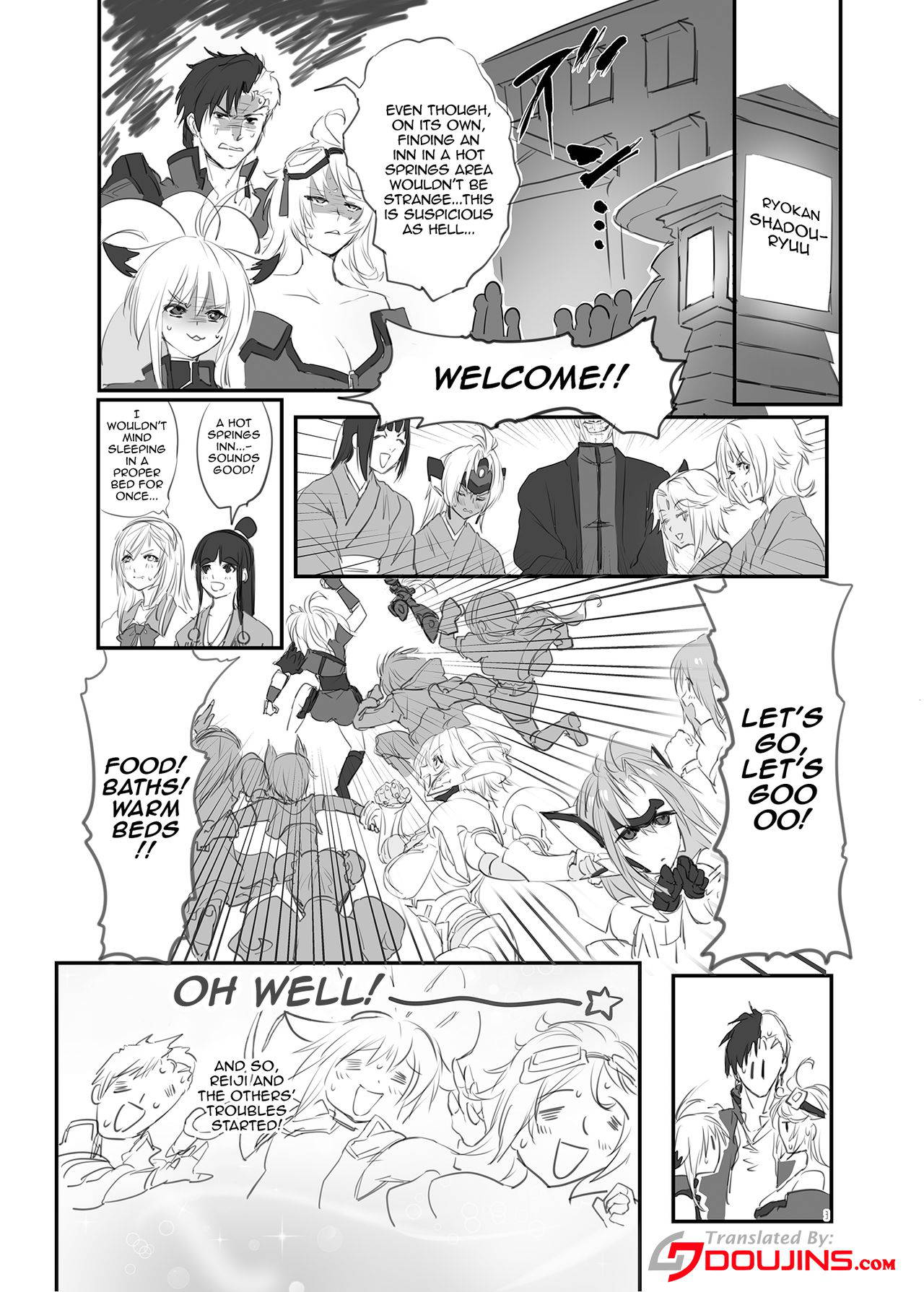 [Hotel Negresco (Negresco)] hepatica3.0 -PXZi Dayo! Zenin Shuugou- (Xenosaga) [English] {Doujins.com} [Digital]