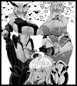 [Mr.way] Artoria ga Artoria o Okasu Futanari Les Sex | Futanari Lesbian Sex Where Artoria Fucks Artoria (Fate/Grand Order) [English] {Doujins.com}