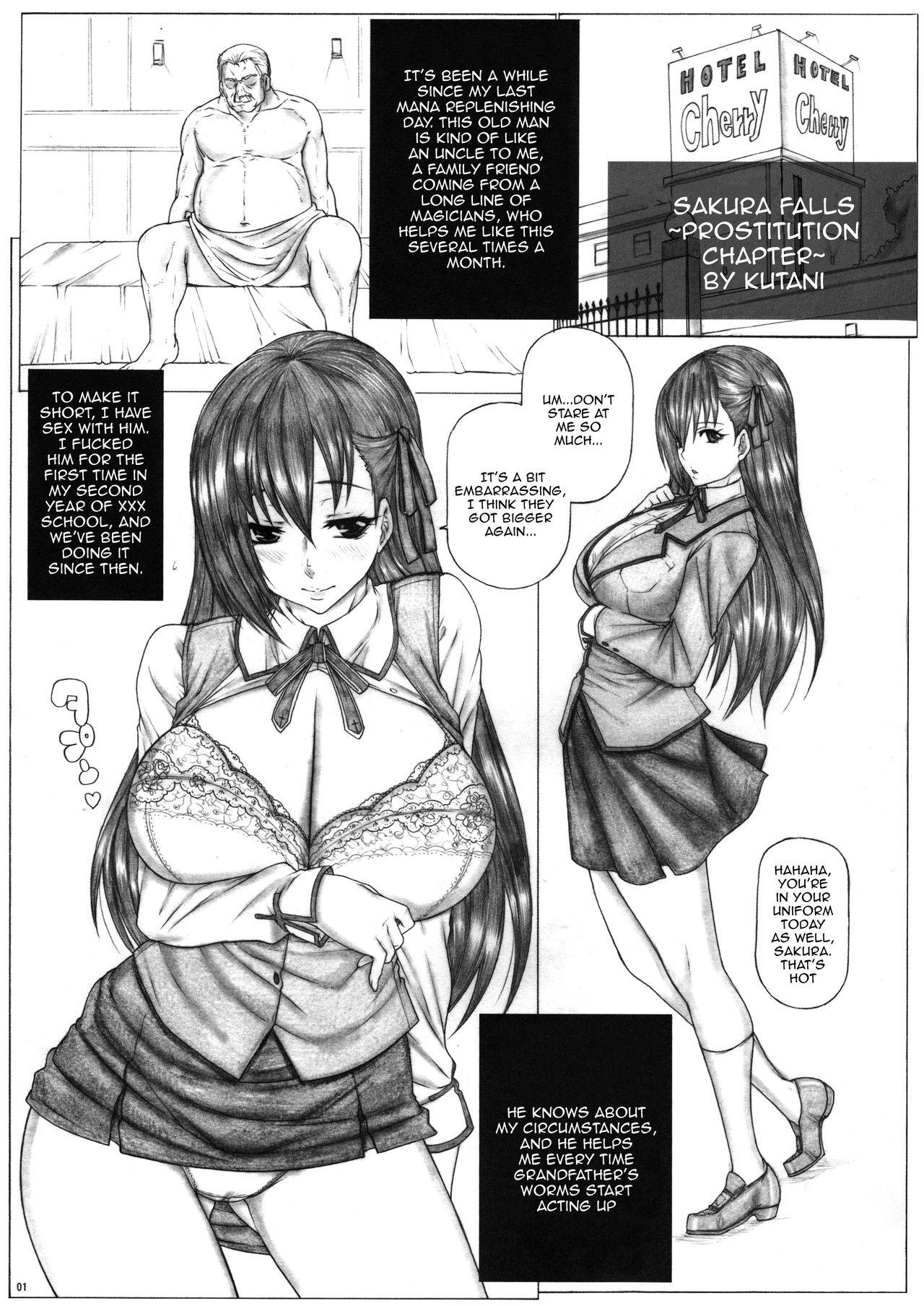 (COMIC1☆12) [AXZ (Kutani)] Angel’s stroke 103 Kuroki Sakura 2 (Fate/Stay Night) [English] {Doujins.com}