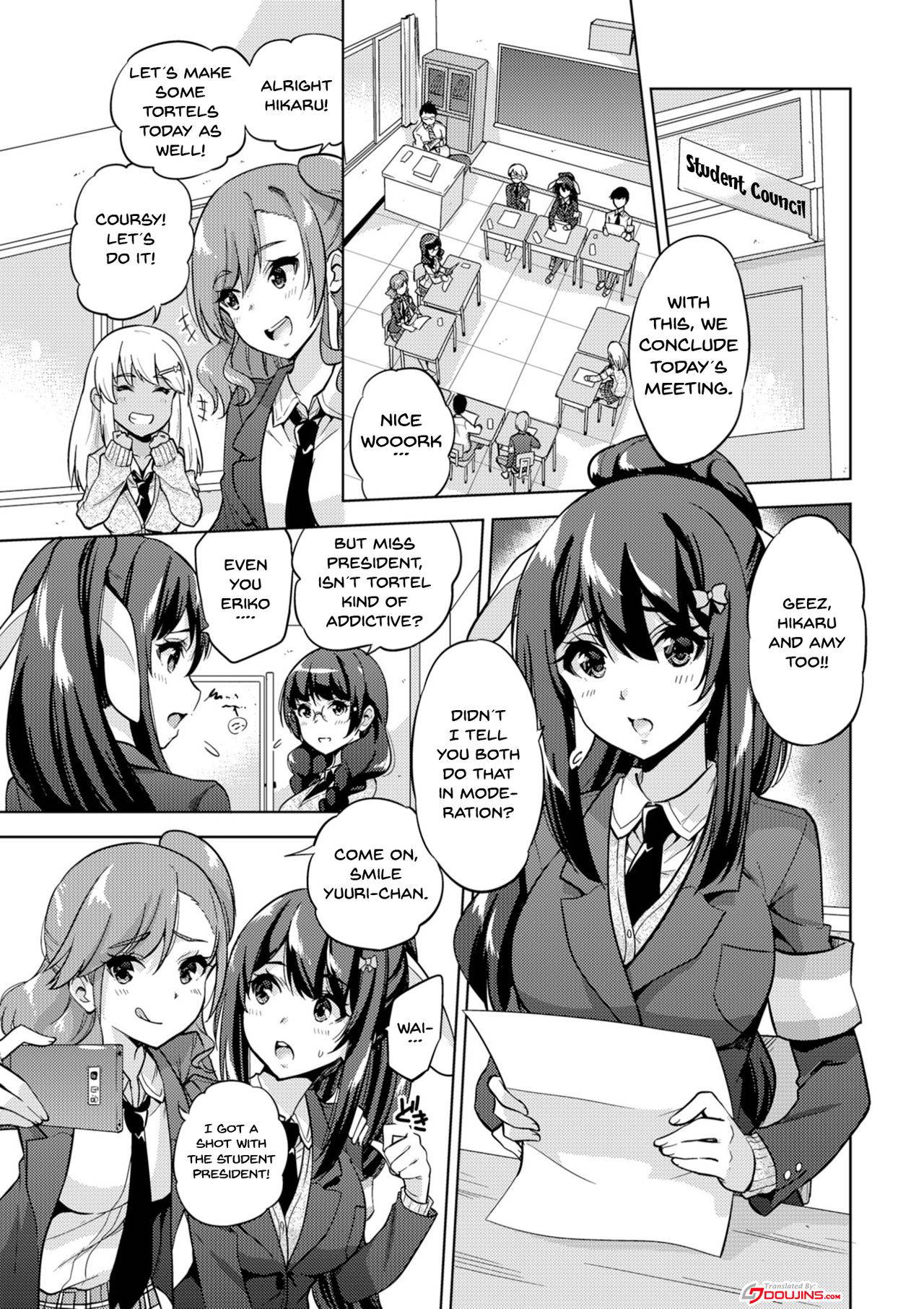 [sarfatation (Sarfata)] SNS Seitokai Yakuin wo Netotte Share suru Hanashi. | A Story About Fucking A Student Council Member And Sharing Her Pics Online [English] {Doujins.com} [Digital]