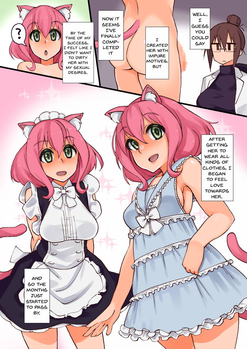 [Root 12-hedron (Landolt Tamaki)] Kemomimi Futa O Tsukutta Yo | I Made A Futa With Cat Ears [English] {Doujins.com} [Digital]