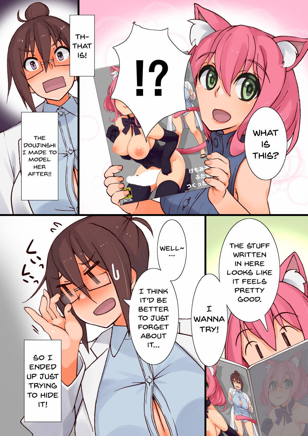 [Root 12-hedron (Landolt Tamaki)] Kemomimi Futa O Tsukutta Yo | I Made A Futa With Cat Ears [English] {Doujins.com} [Digital]