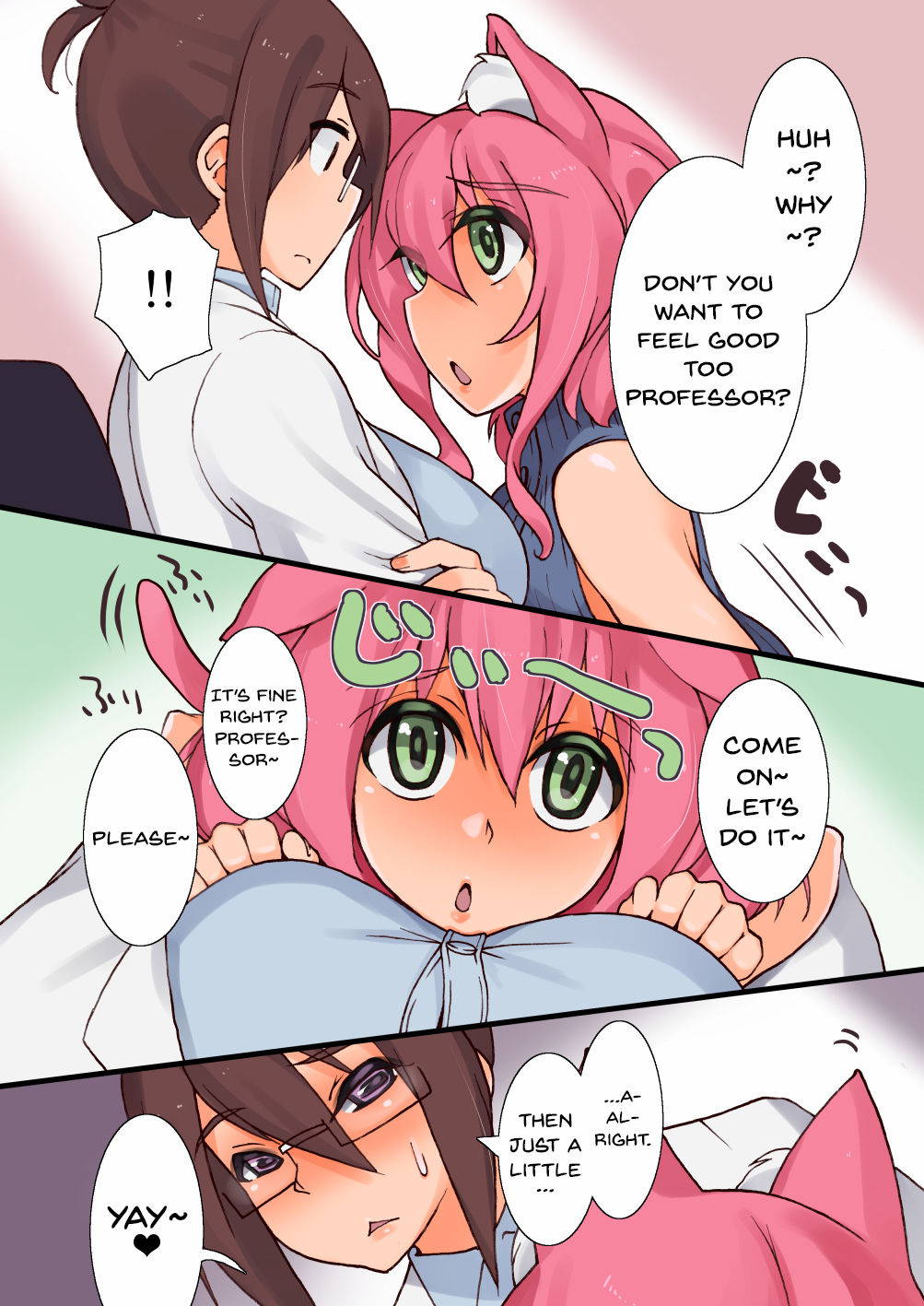 [Root 12-hedron (Landolt Tamaki)] Kemomimi Futa O Tsukutta Yo | I Made A Futa With Cat Ears [English] {Doujins.com} [Digital]