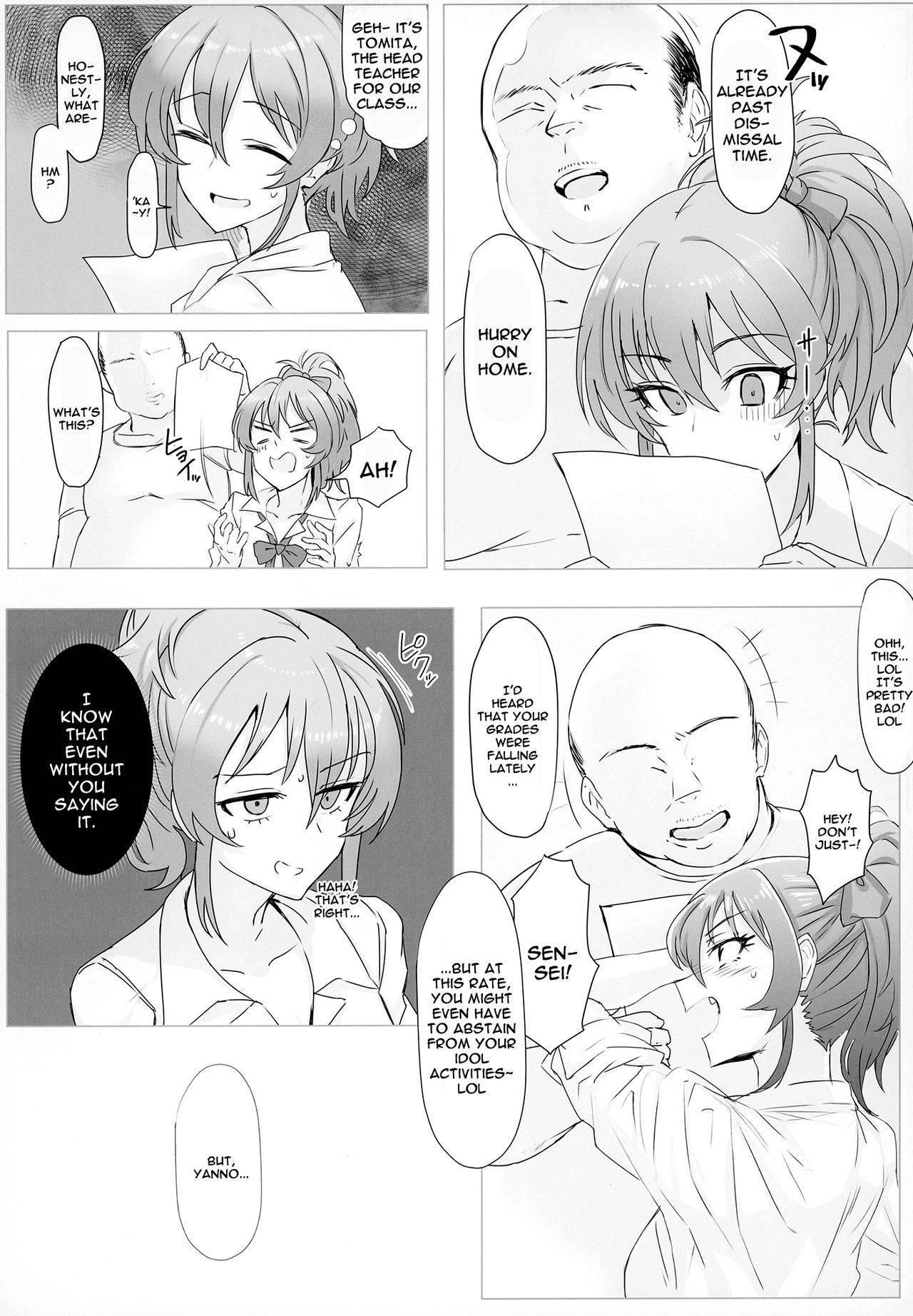 [Desk Work (Ashita)] Mika-chan no Himitsu no Hoshuu | Mika-chan's Secret Supplementary Lessons (THE IDOLM@STER CINDERELLA GIRLS) [English] {Doujins.com} [Digital]