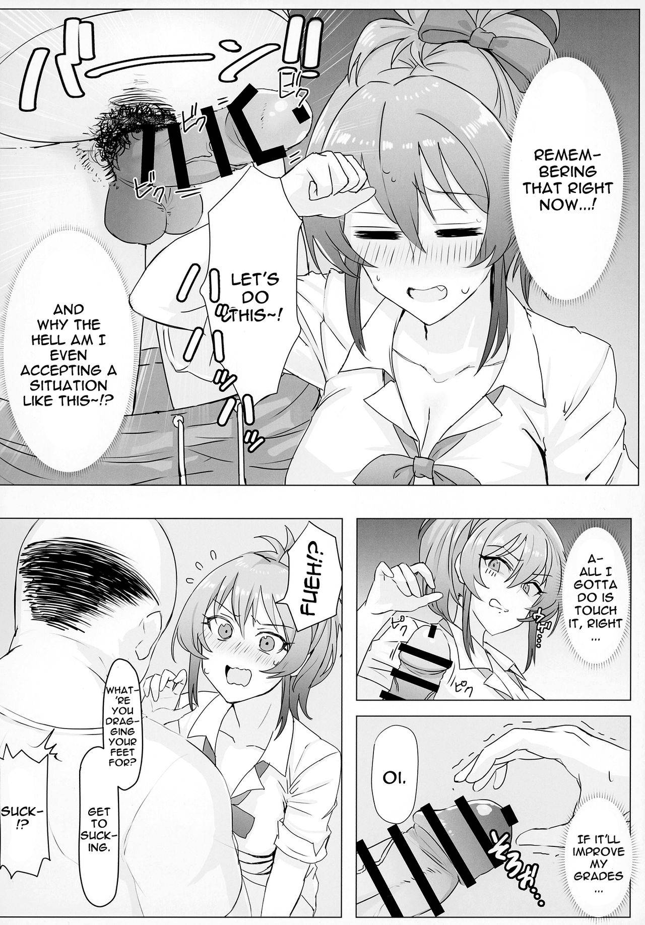 [Desk Work (Ashita)] Mika-chan no Himitsu no Hoshuu | Mika-chan's Secret Supplementary Lessons (THE IDOLM@STER CINDERELLA GIRLS) [English] {Doujins.com} [Digital]