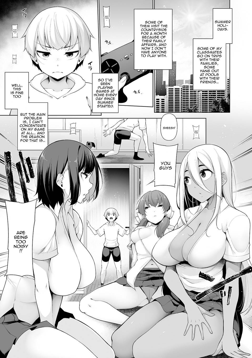 [Sakamata Nerimono] Zenbu Gal na Nee-chan no Sei | It's All The Gal Nee-chans' Fault (COMIC Shigekiteki SQUIRT!! Vol. 19) [English] {Doujins.com} [Digital]