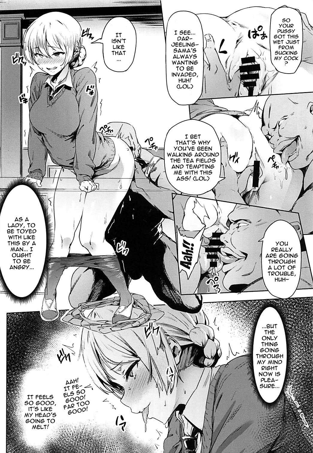 (COMIC1☆13) [CesiumP (Aka Seiryuu)] Darjeeling no Himitsu Chakai | Darjeeling's Secret Tea Party (Girls und Panzer) [English] {Doujins.com}