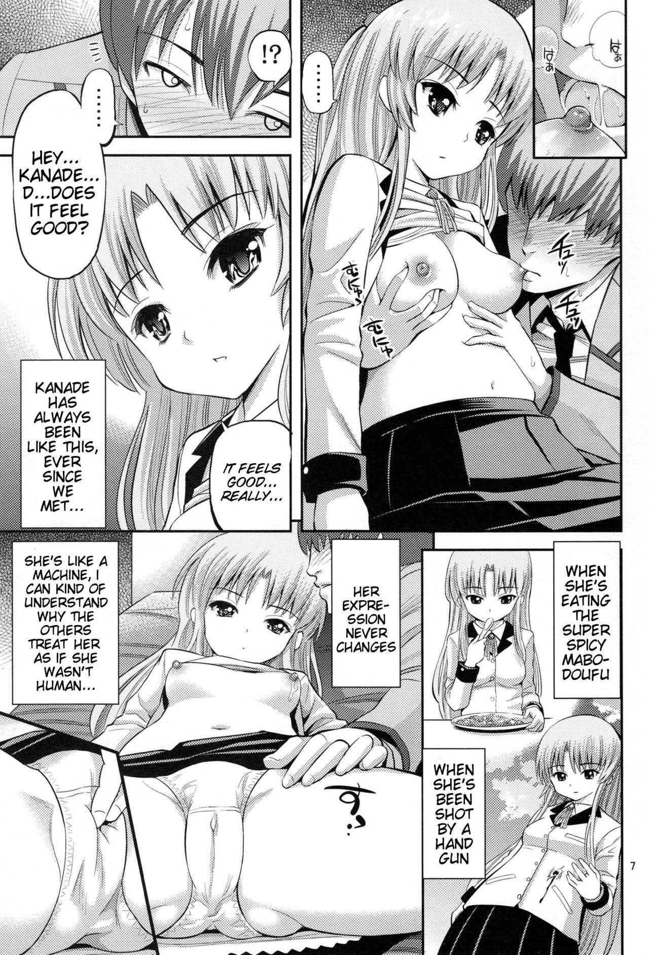 (C78) [Popochichi (Yahiro Pochi)] Tenshi no Kanjiru Toko | The Angel's Sensational Spot (Angel Beats!) [English] {doujin-moe.us}