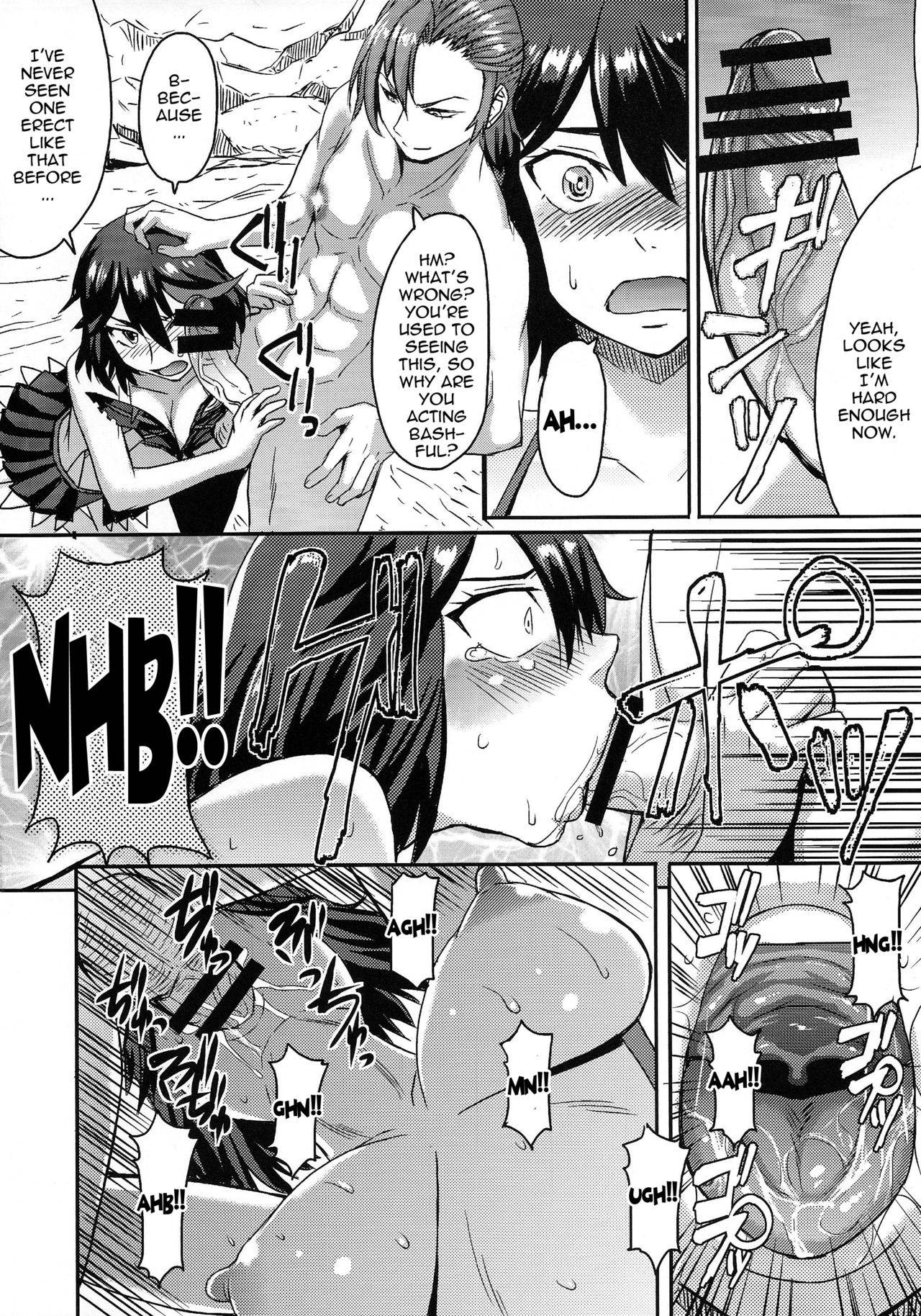 (COMIC1☆8) [Bakunyu Fullnerson (Kokuryuugan)] Oh! Girl (Kill la Kill) [English] {doujin-moe.us}