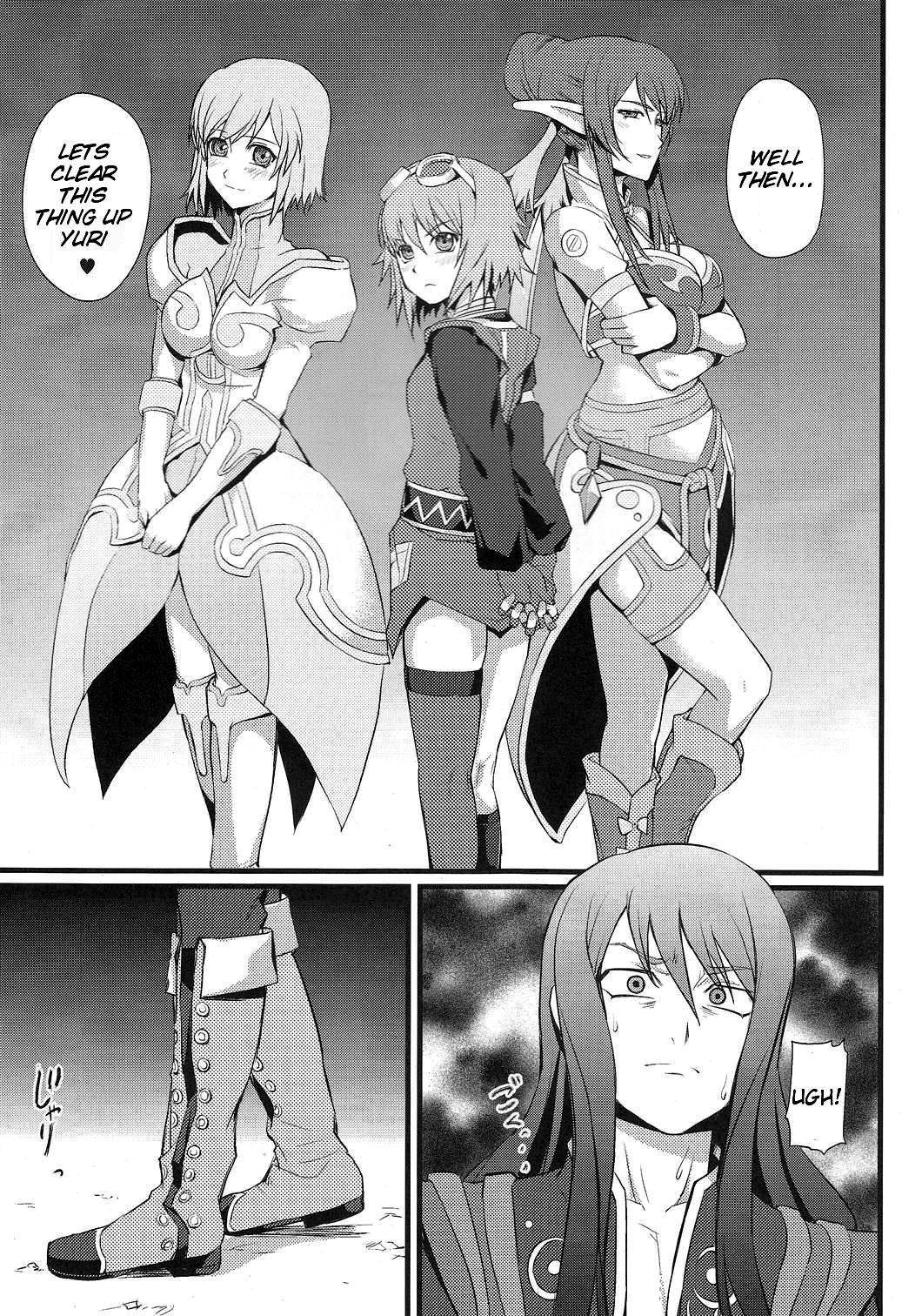 (C79) [FukaFuka Tenshoku (Popuran)] Shingeki no Bijo Gundan | Assault of the Beautiful-Woman Army (Tales of Vesperia) [English] {doujin-moe.us}