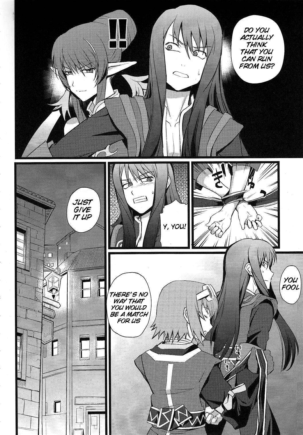 (C79) [FukaFuka Tenshoku (Popuran)] Shingeki no Bijo Gundan | Assault of the Beautiful-Woman Army (Tales of Vesperia) [English] {doujin-moe.us}