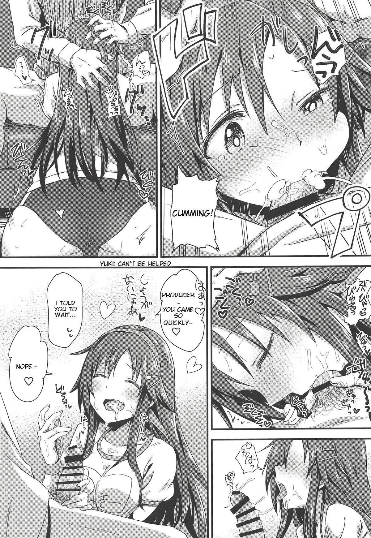 (COMIC1☆14) [Hoshiyukicha (Yukihoshi Kokoro)] Ecchi na Himekawa Yuki no Zenryoku Chance Time | Full Power Chance Time with a Lewd Himekawa Yuki (THE IDOLM@STER CINDERELLA GIRLS) [English] [JKScans]