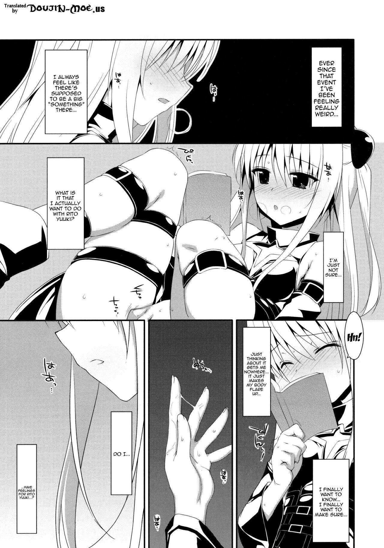 (COMIC1☆7) [TIES (Takei Ooki)] Usotsuki no Koi | Little Liar's Love (To LOVE-Ru Darkness) [English] {doujin-moe.us}