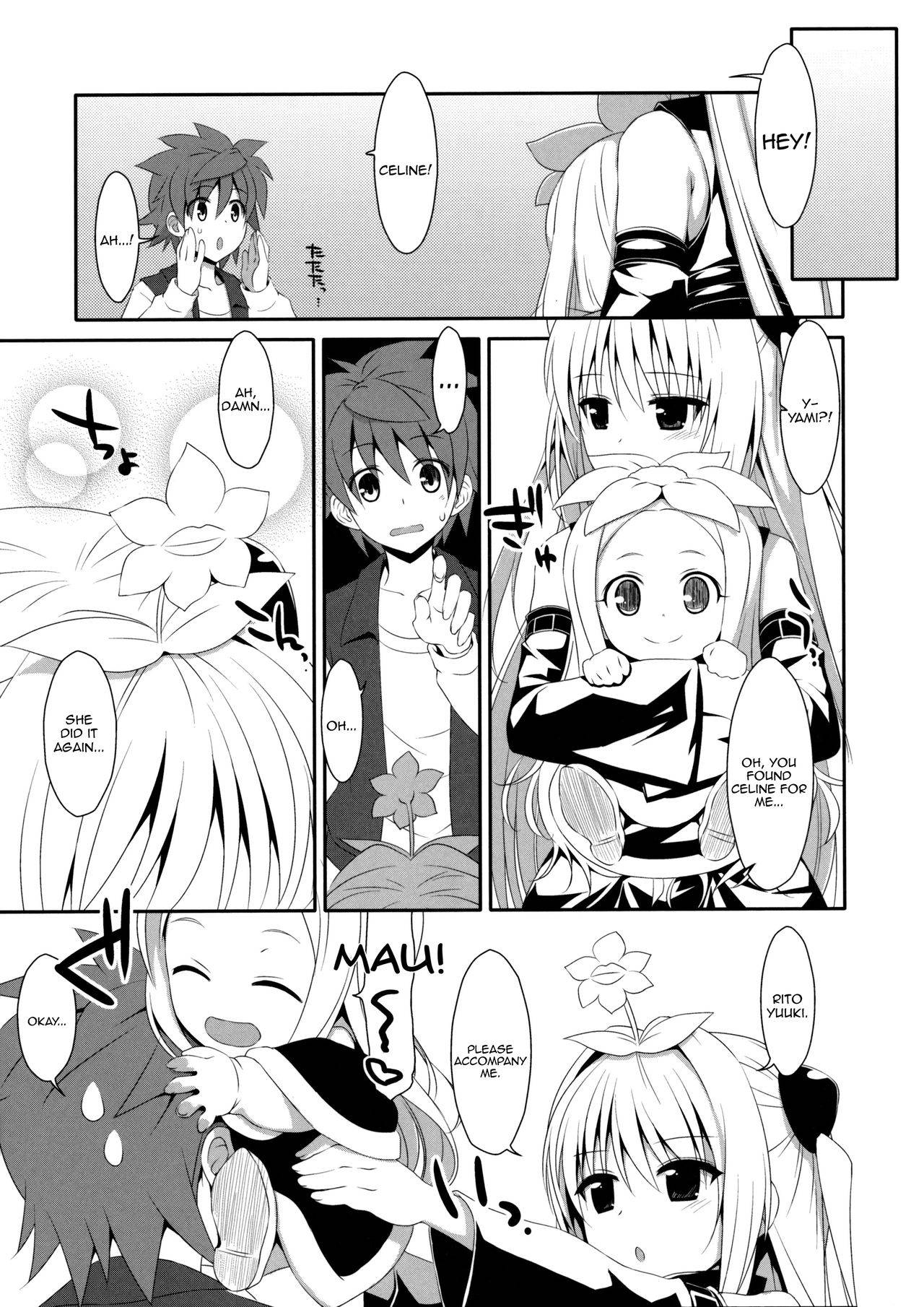 (COMIC1☆7) [TIES (Takei Ooki)] Usotsuki no Koi | Little Liar's Love (To LOVE-Ru Darkness) [English] {doujin-moe.us}