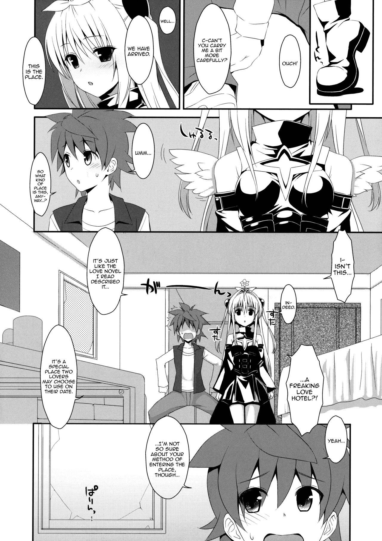 (COMIC1☆7) [TIES (Takei Ooki)] Usotsuki no Koi | Little Liar's Love (To LOVE-Ru Darkness) [English] {doujin-moe.us}