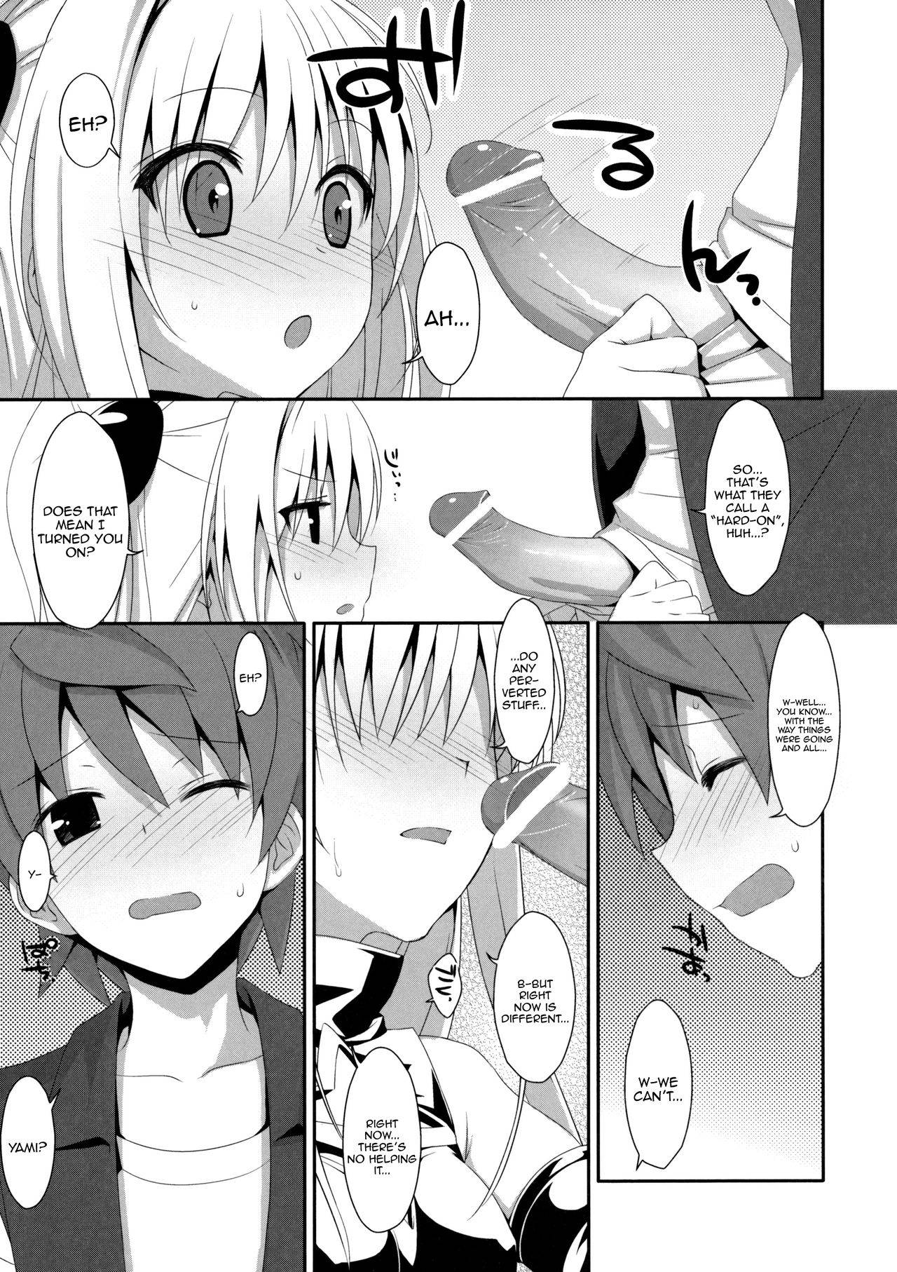 (COMIC1☆7) [TIES (Takei Ooki)] Usotsuki no Koi | Little Liar's Love (To LOVE-Ru Darkness) [English] {doujin-moe.us}