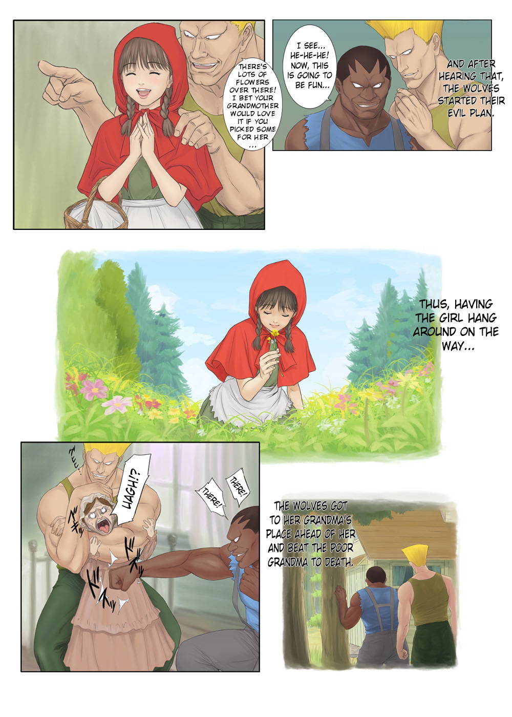 [REDLIGHT] Otona no Ehon Akazukin-chan | Little Red Riding Hood’s Adult Picture Book [English] {doujin-moe.us}