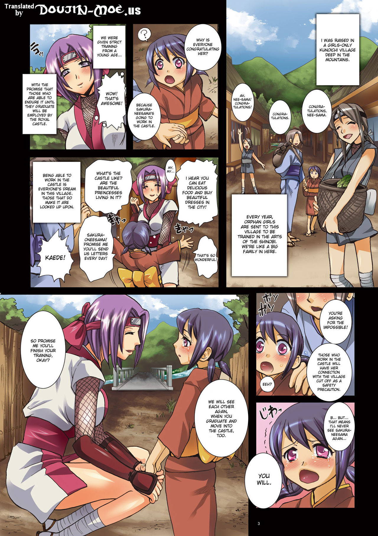 (COMITIA92) [Modae Tei (Modaetei Anetarou)] Onna NikuRin ~Kunoichi Kakuchou Haramase Sousaku Manga~ | Forest of Female Flesh - Kunoichi Impregnation [English] {doujin-moe.us}