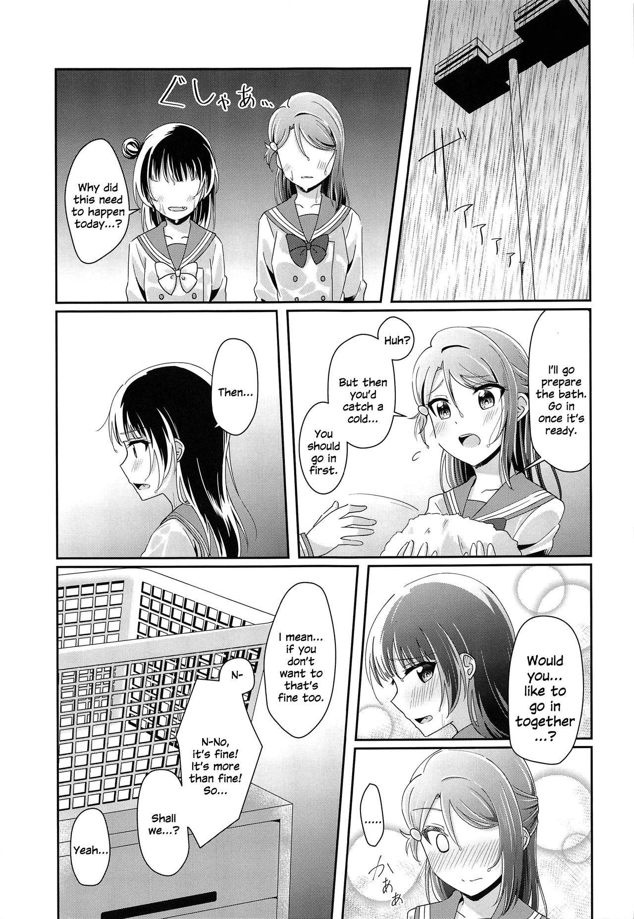 (Itsuka Mita Koi no Yume 3) [COCOA+ (Rate Rapiku)] Ameiro Bath Time | Rain-colored Bathtime (Love Live! Sunshine!!) [English] [MMAG Translations]