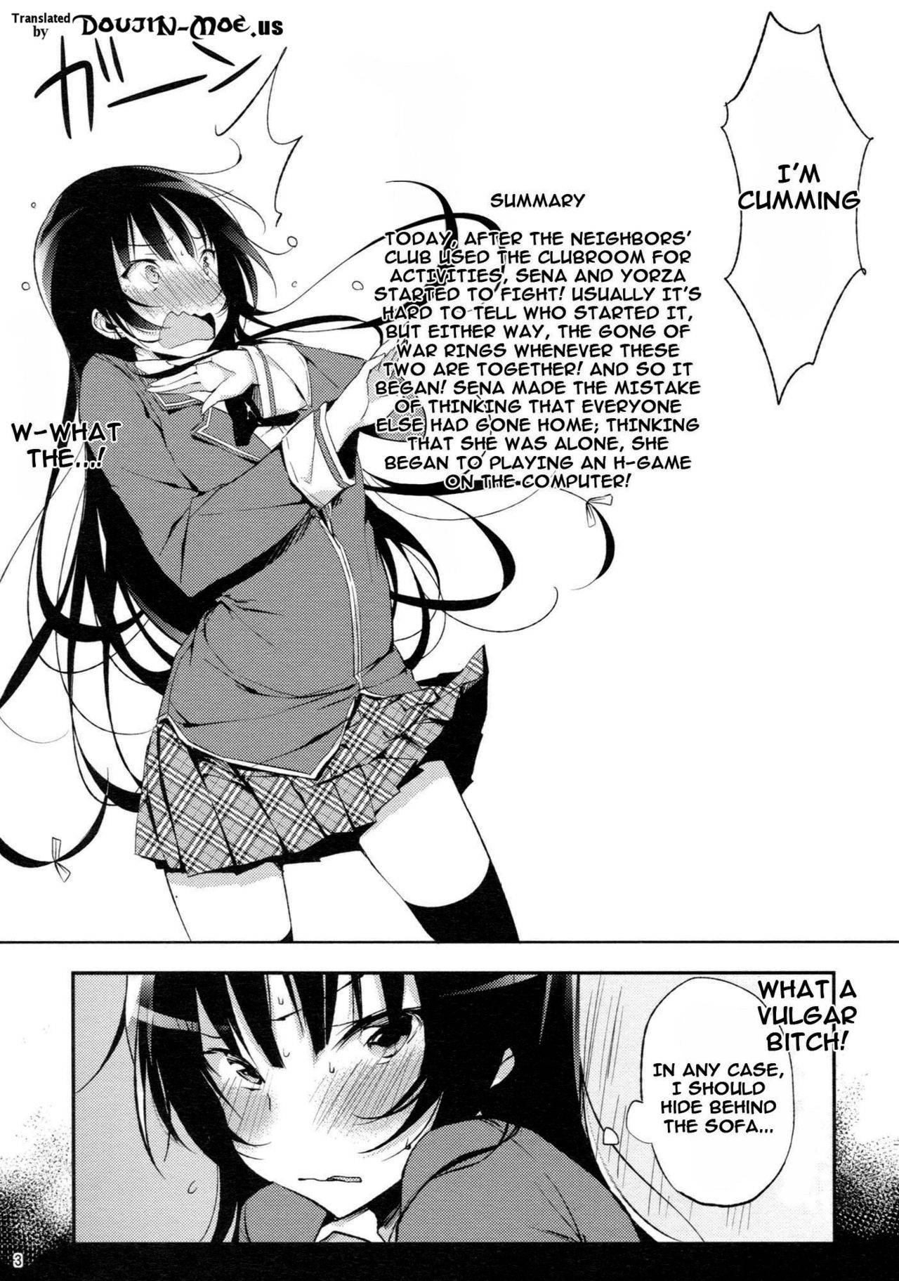 (C81) [Nega Posi-bu (Yuuki Shin, Booch)] Oishii Milk Coffee | Delicious Milk Coffee (Boku wa Tomodachi ga Sukunai) [English] {doujin-moe.us}