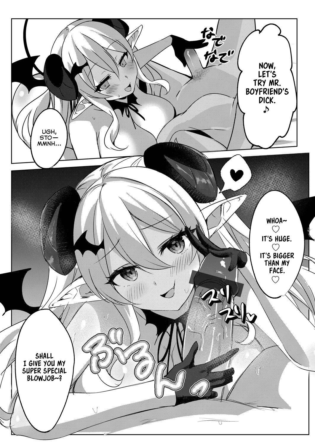 [Marota] Succushisu! -Bitch Onee-chan succubus no amaama gyaku rape- (COMIC Grape Vol. 94) [English] [Thennos Scans]