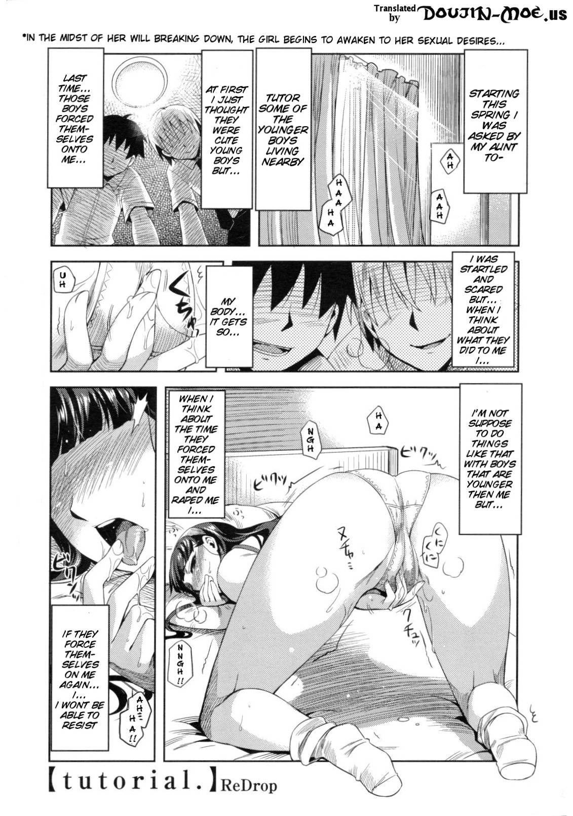 [ReDrop] tutorial. (COMIC Megastore 2009-08) [English] {doujin-moe.us}