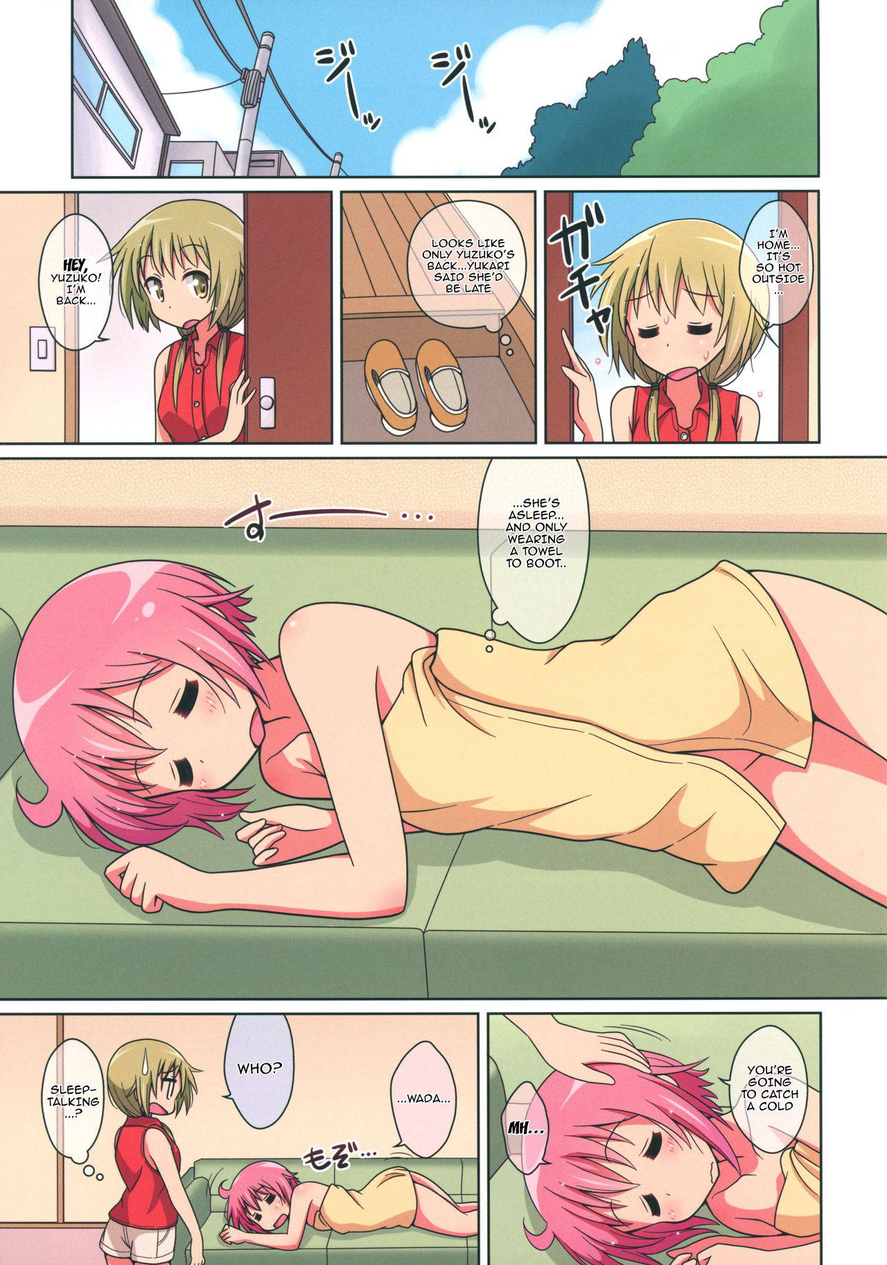 (C90) [Melty Pot (Mel)] Happy Style! 5 (Yuyushiki) [English] {Doujins.com}