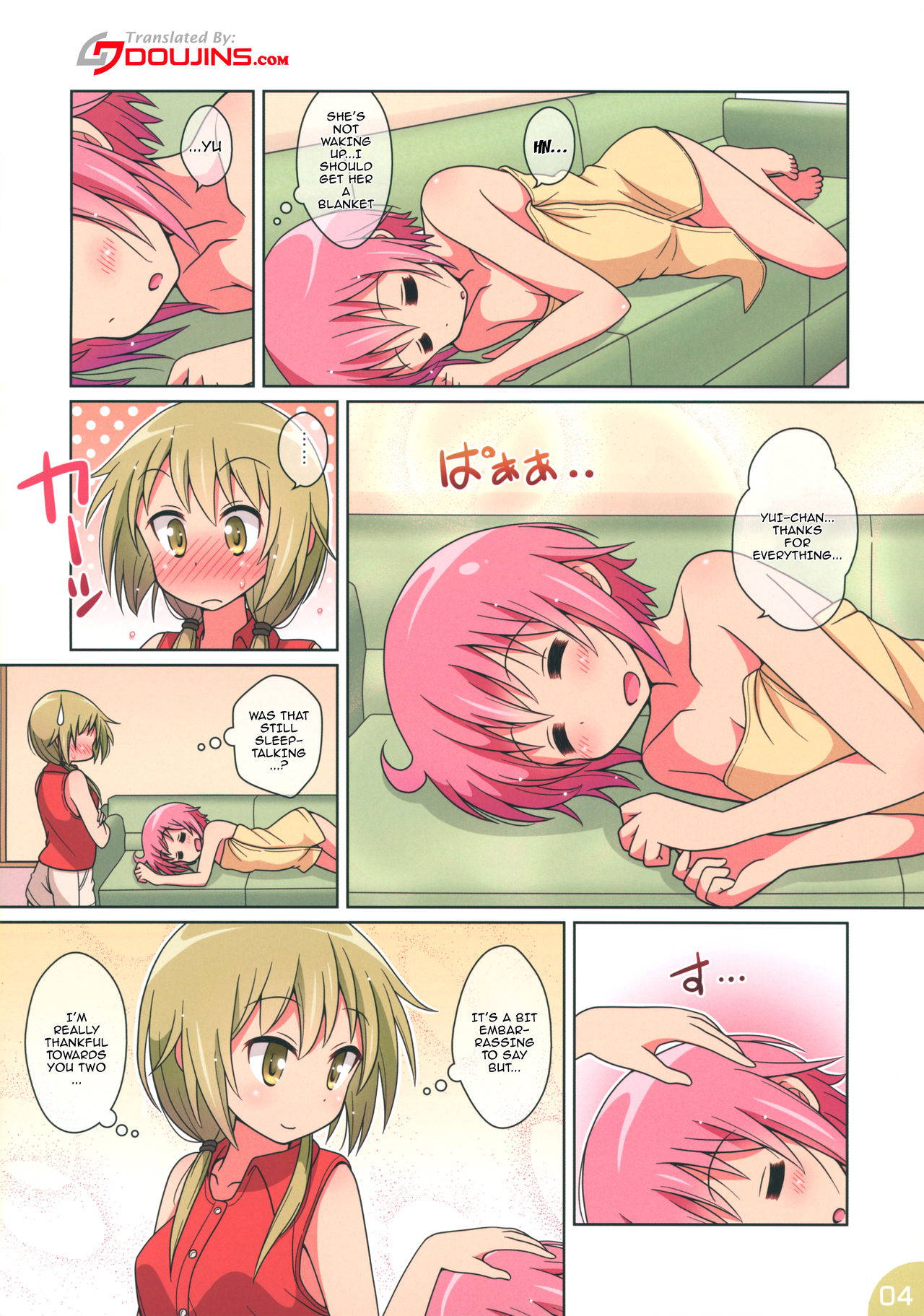 (C90) [Melty Pot (Mel)] Happy Style! 5 (Yuyushiki) [English] {Doujins.com}