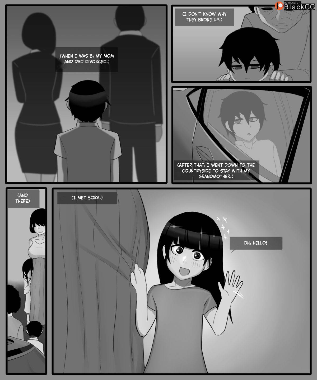 [BlackGG] The story of a childhood friend becoming father's lover 1 [English]