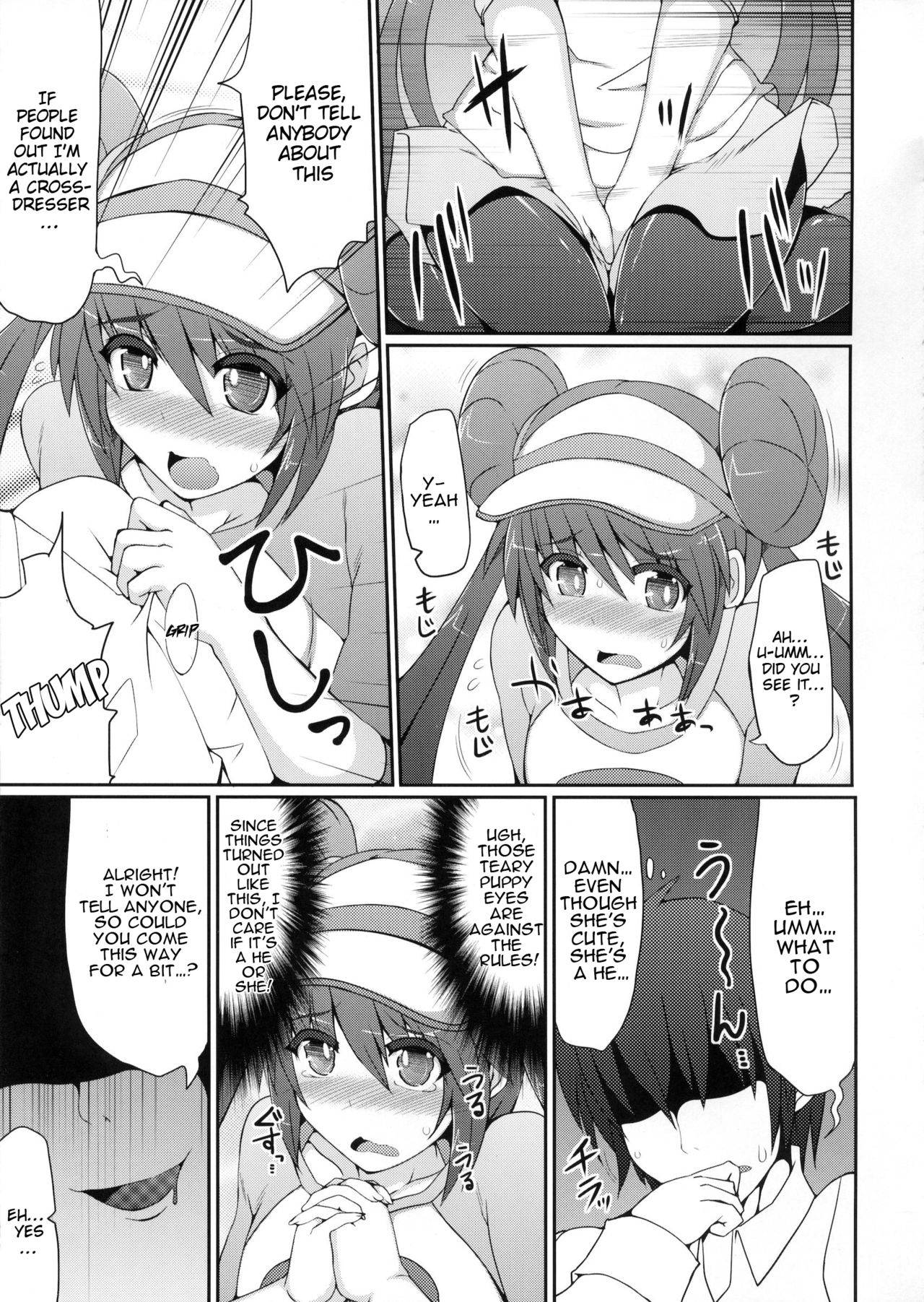 (C83) [Stapspats (Hisui)] Pokemon Trainer wa Otokonoko!? | Pokemon Trainer is Actually a Crossdresser!? (Pokemon) [English] {doujin-moe.us}