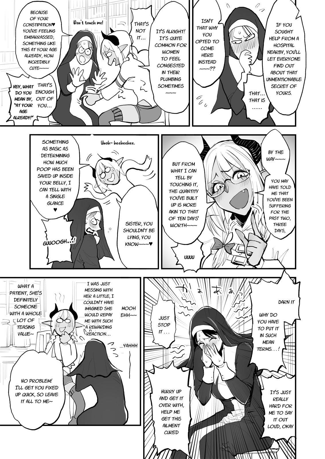 [Rushiumu 23 Nichi] Benpi no Sister to Futanari no Oisha-san [English]