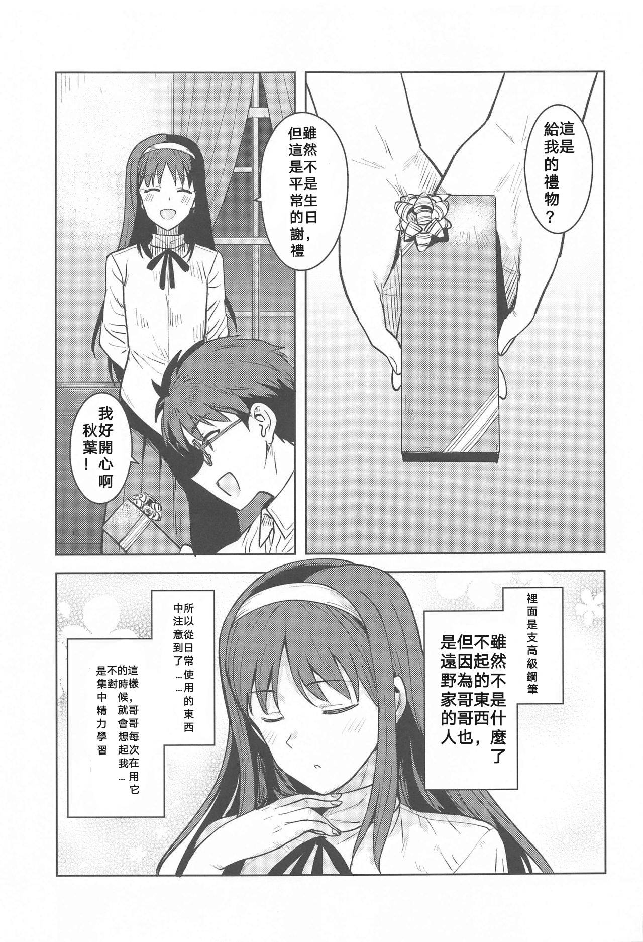 (Dai 2-Kai Ultra Summer Festa) [PLANT (Tsurui)] Akiha-sama no Present (Tsukihime) [Chinese]