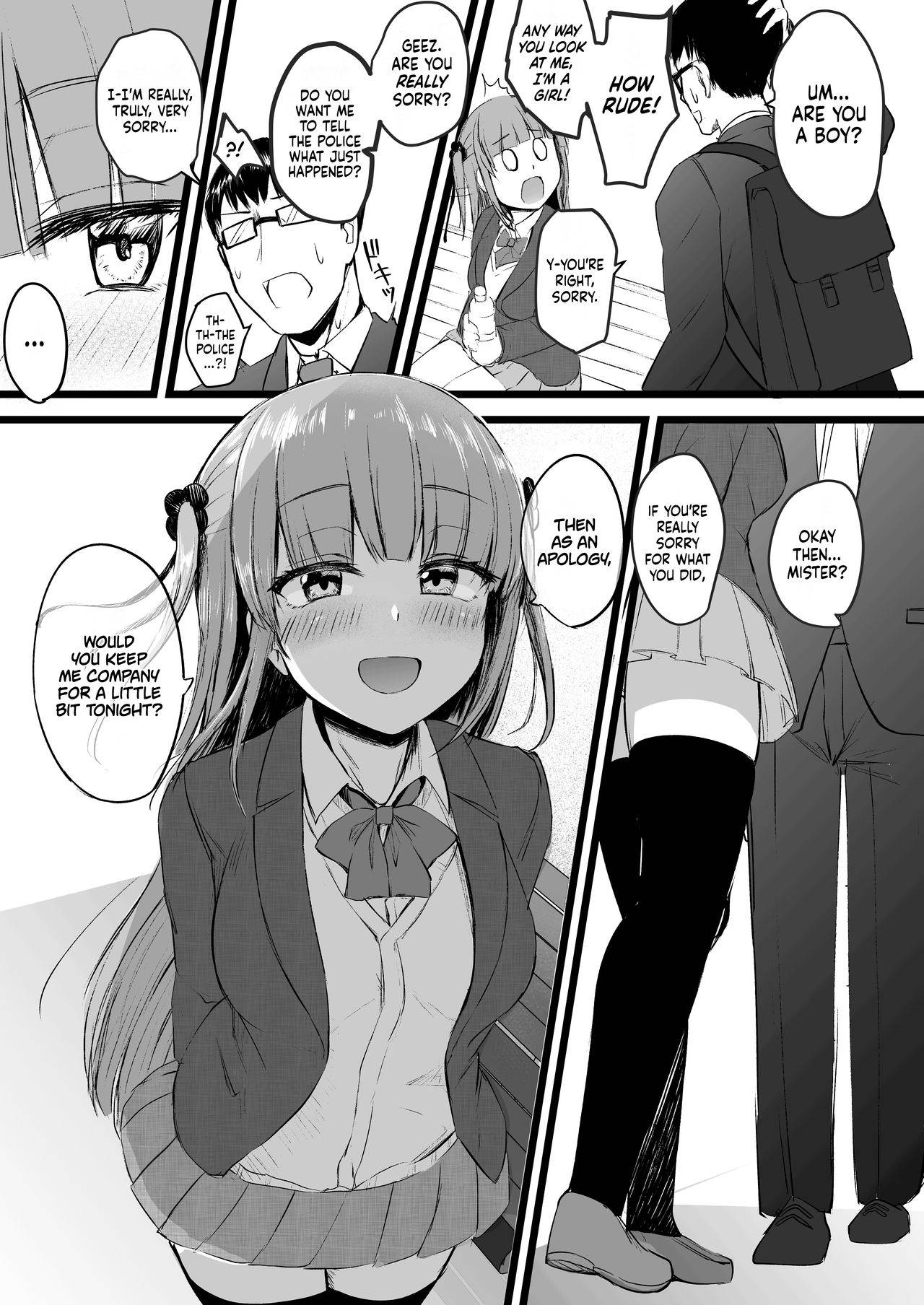 [Futamare (akiAmare)] Futanari JK Rinoko-chan | High School Dickgirl Rinoko [English]