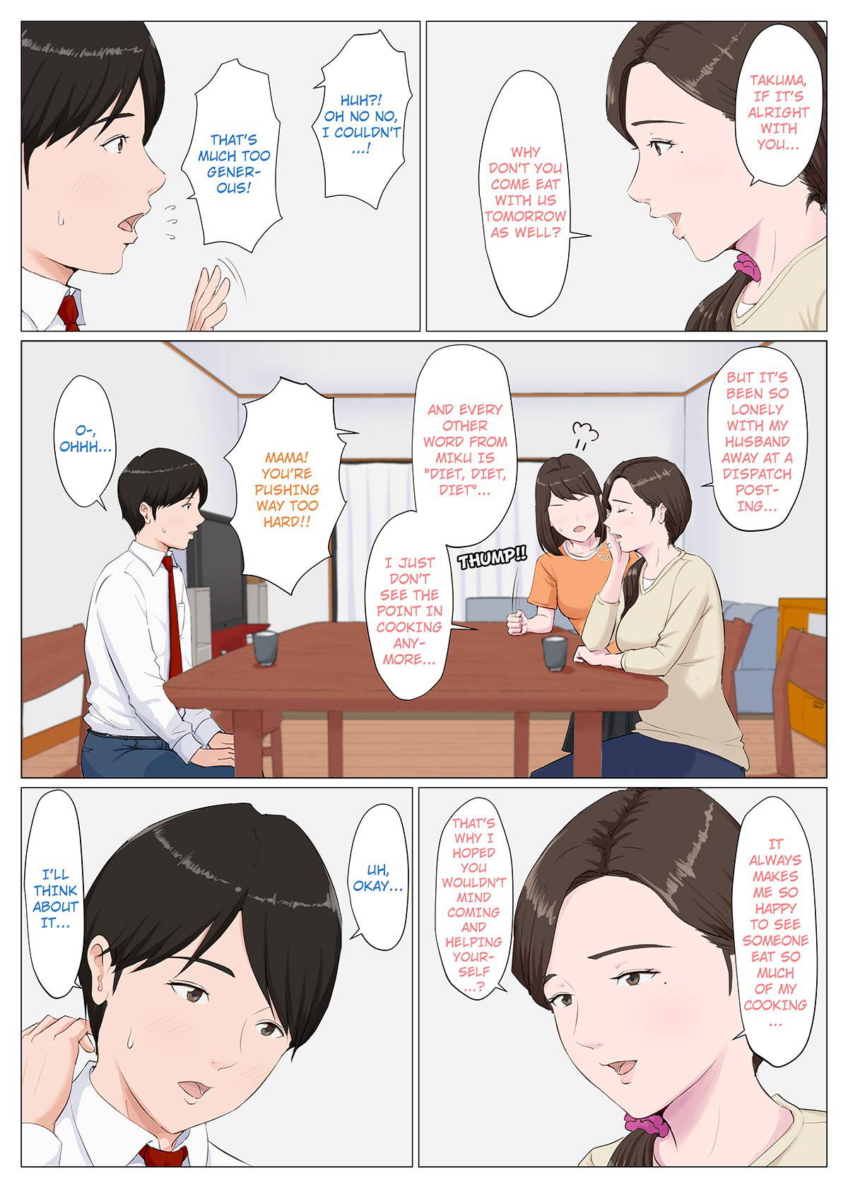 [Horsetail]  Haha ni nita Hito ~Zenpen~ A Motherly Woman -First Part- [English]