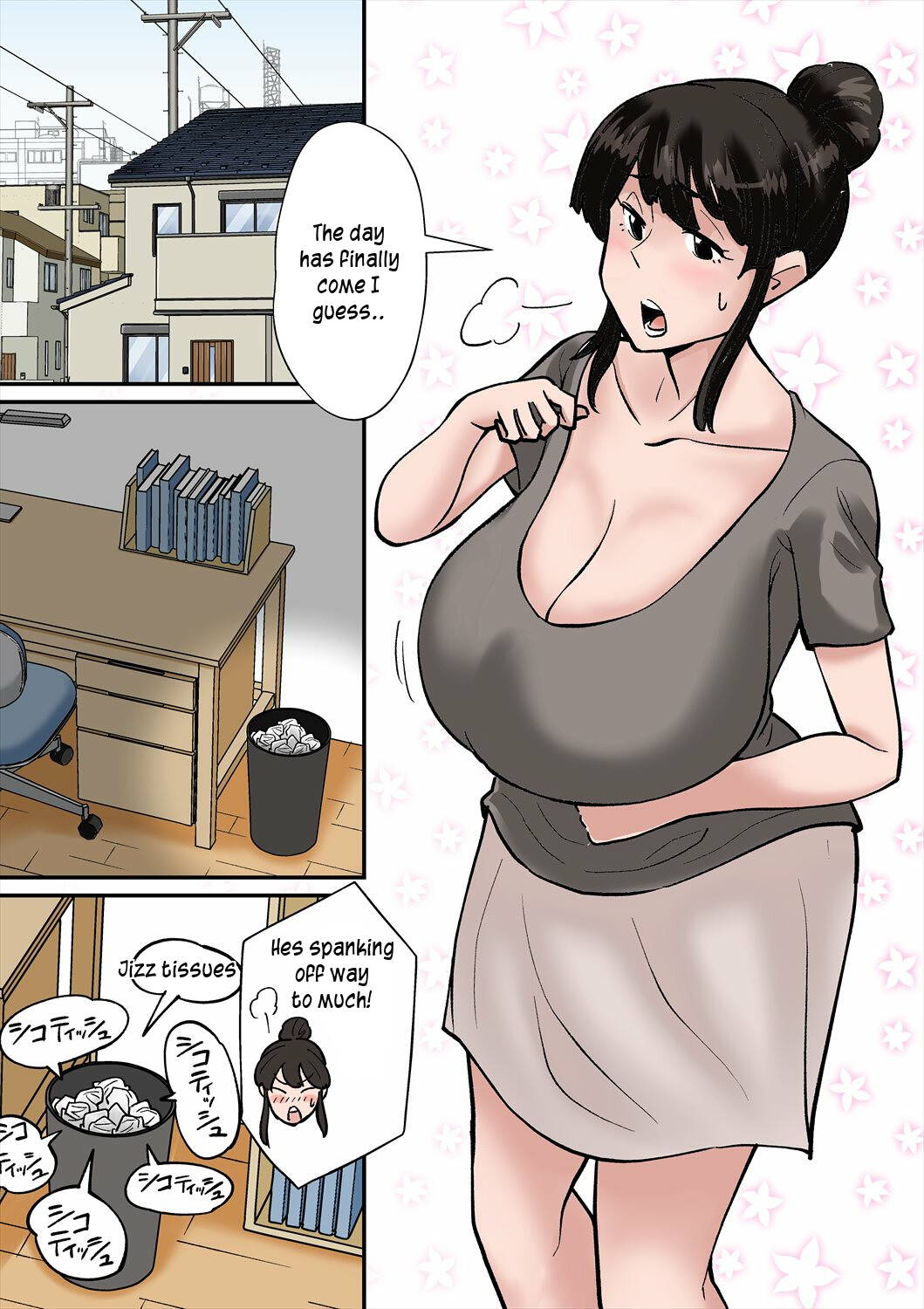 [Nobishiro] Mama wa Musuko ni Muchuu | Mom is crazy for her son's cock! [English] [innyinny]